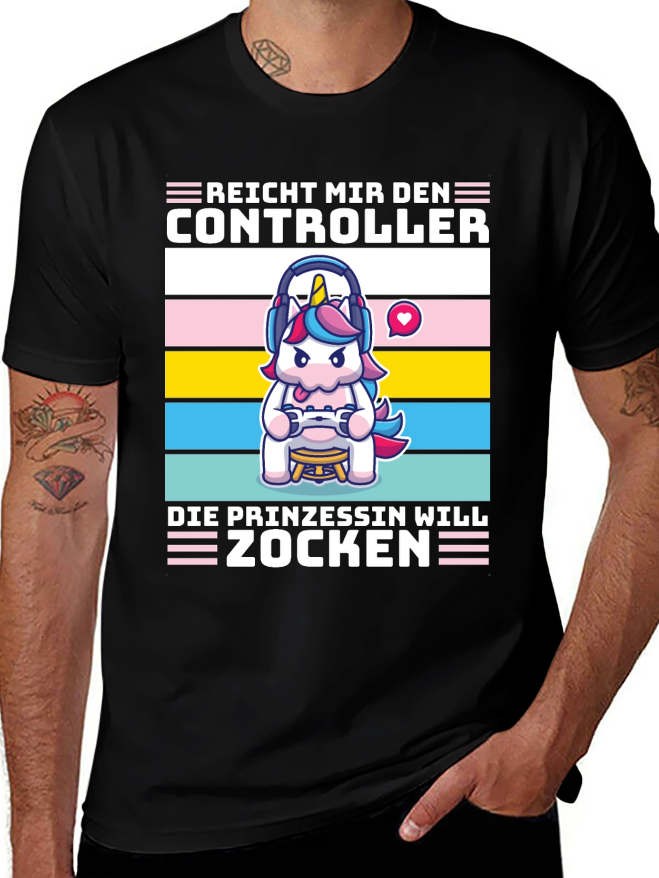 Variant 23 of Gamer Princess T-Shirt