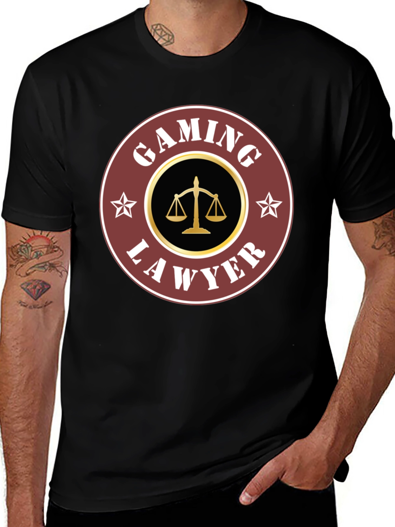 Gaming Lawyer T-Shirt: Funny Attorney Gift