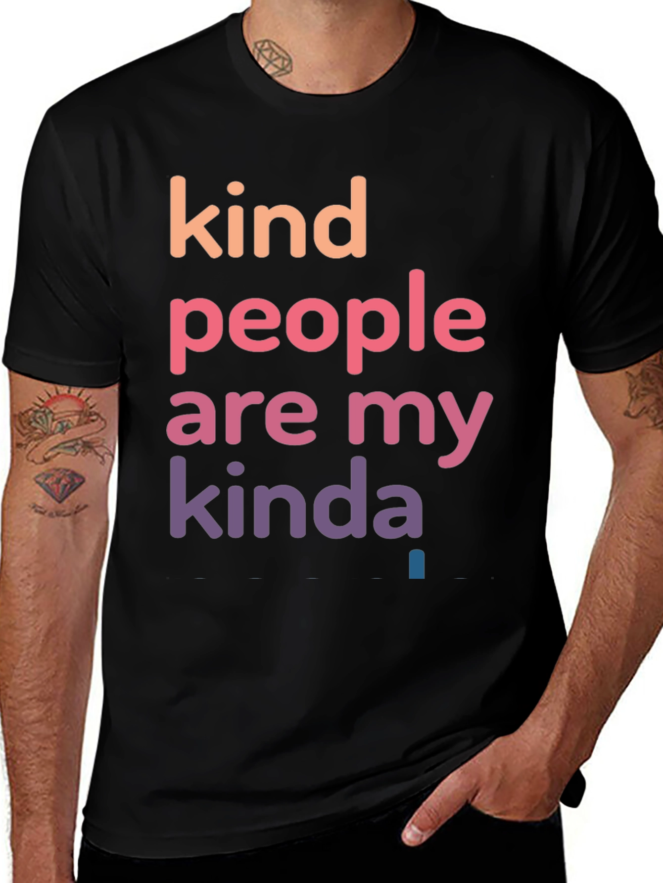 Variant 24 of Kind People Graphic T-Shirt