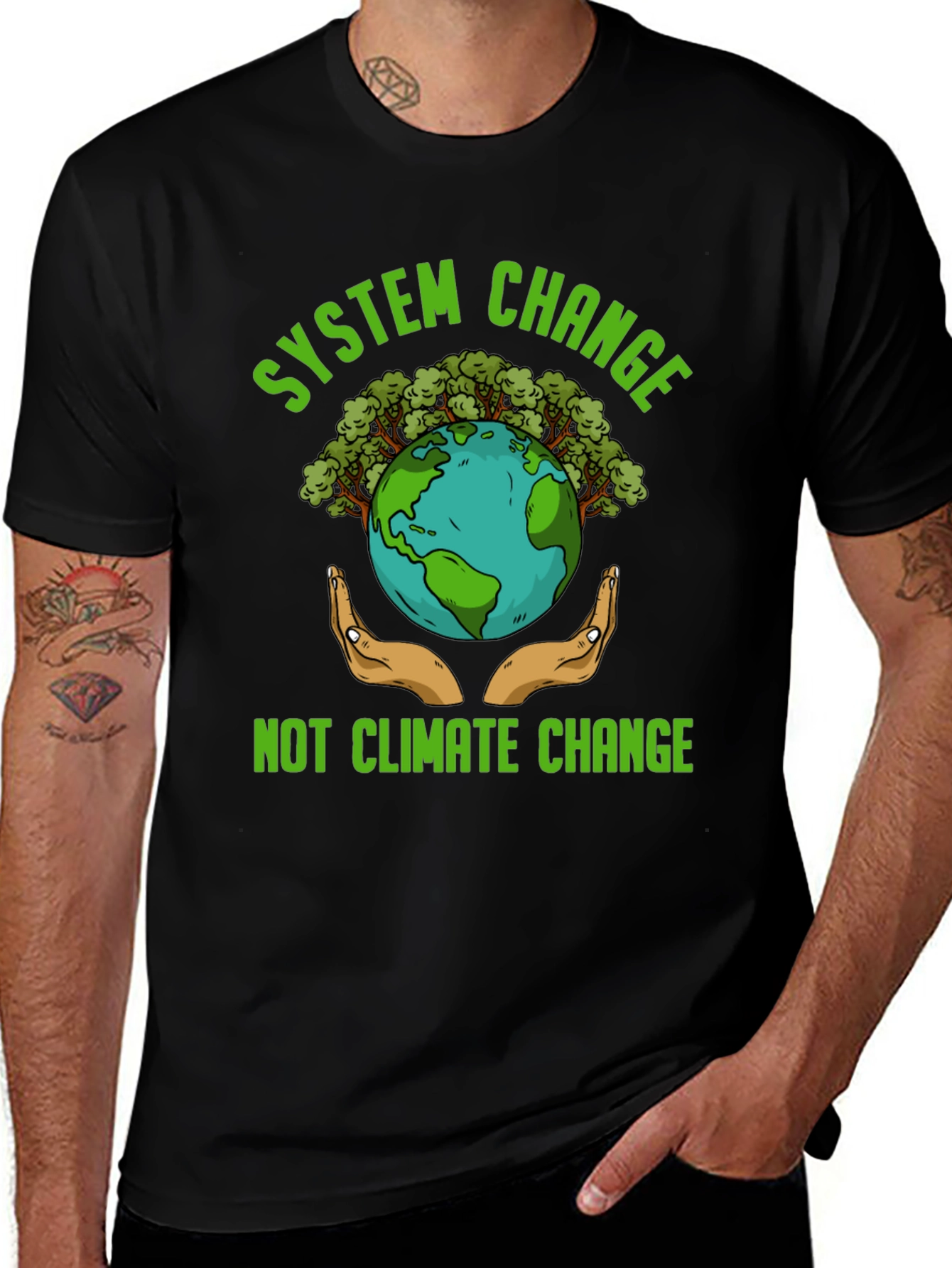 Variant 19 of Eco-Friendly System Change T-Shirt