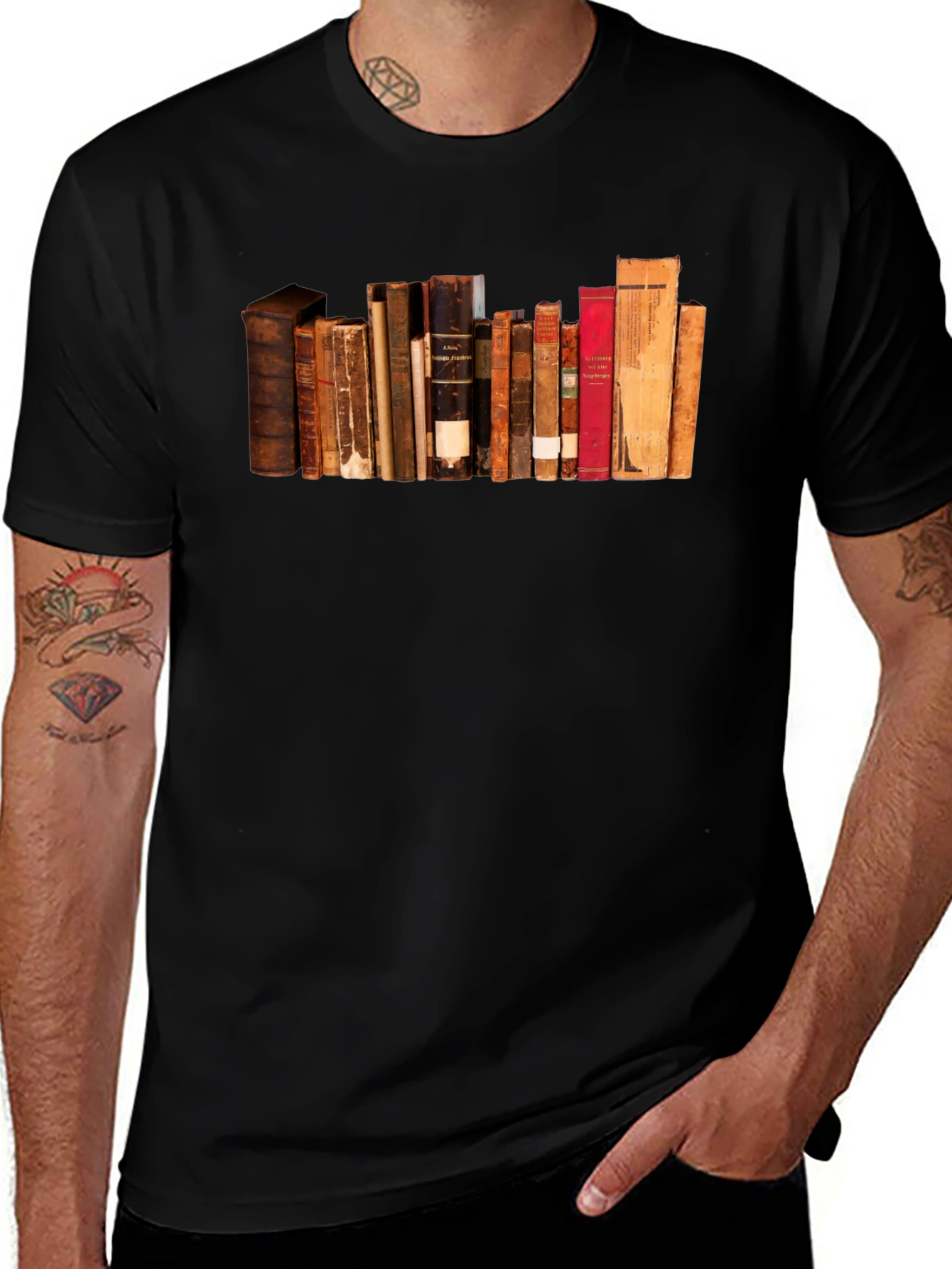 Vintage Book T-Shirt - Reader's Delight