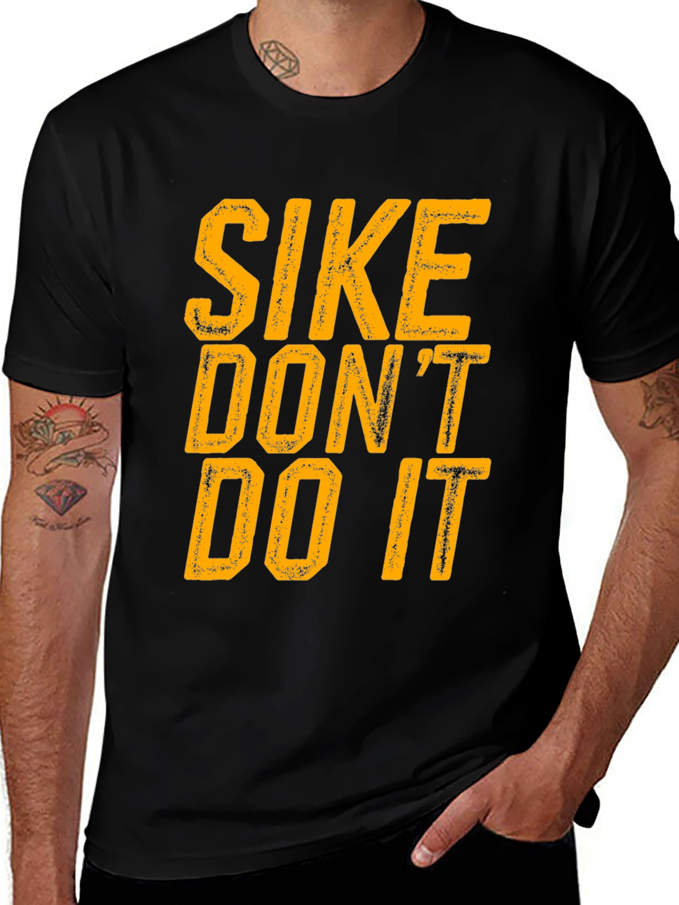 Variant 27 of SIKE DON'T DO IT - Graphic Print T-Shirt