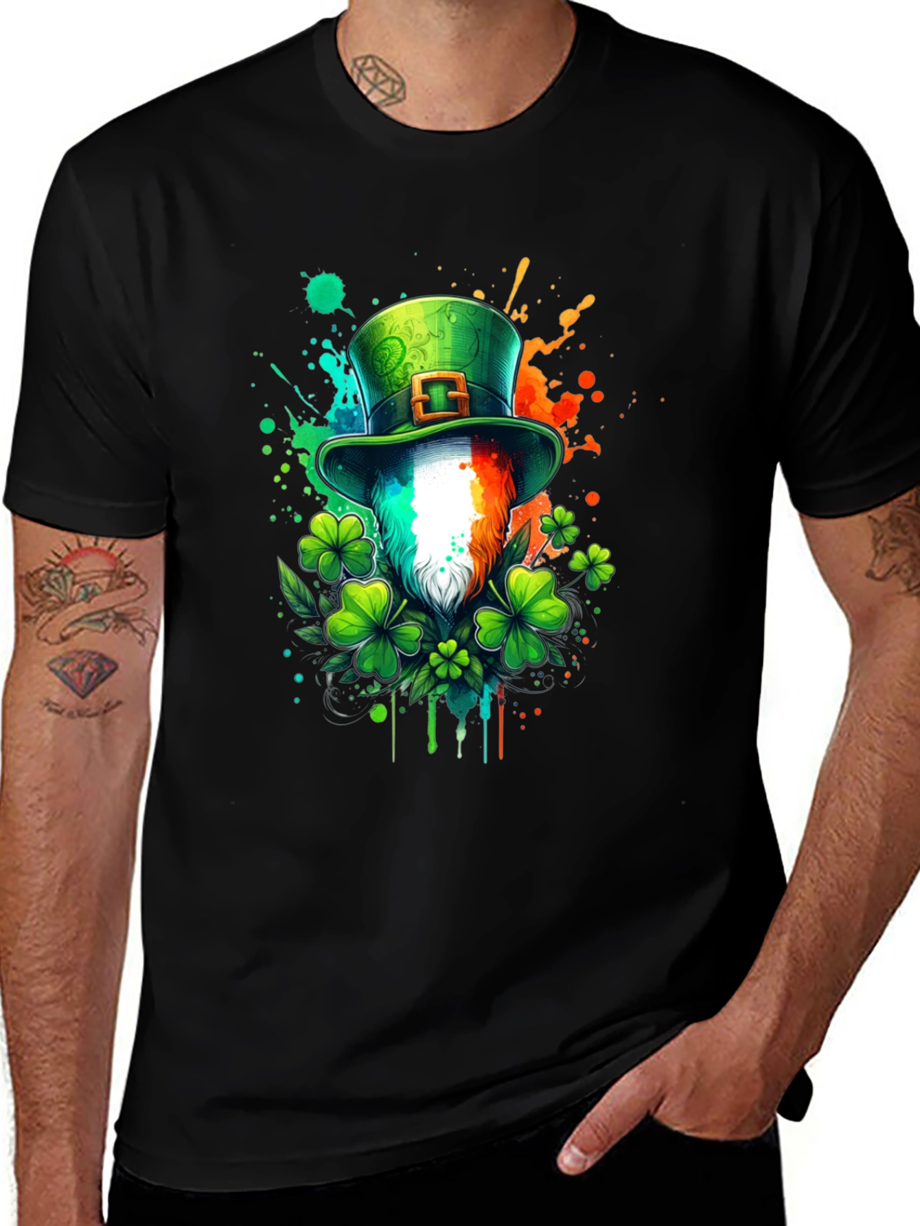 St. Patrick's Day Hat Graphic Tee