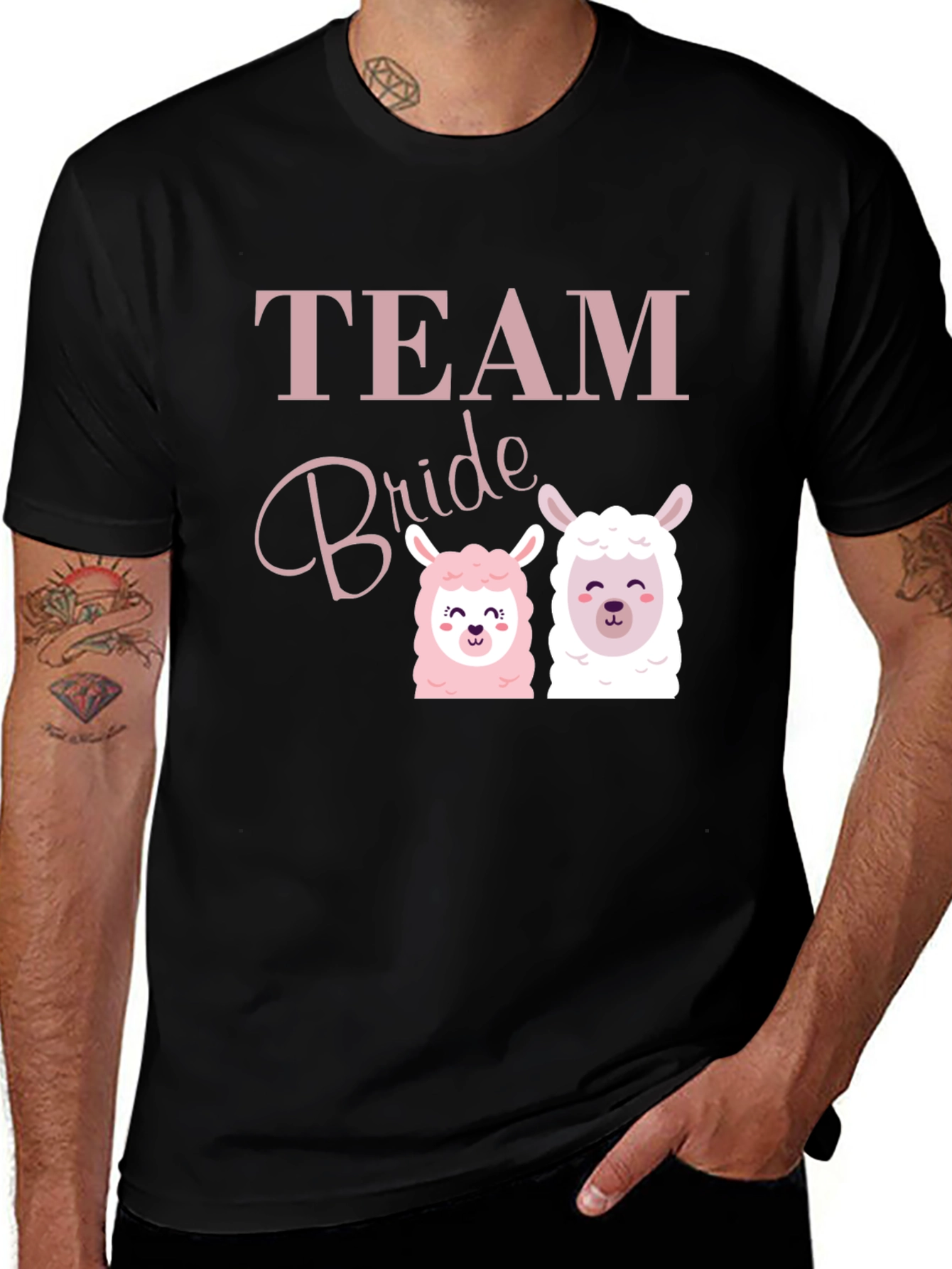 Team Bride Llama T-Shirt - Bachelorette Party Tee