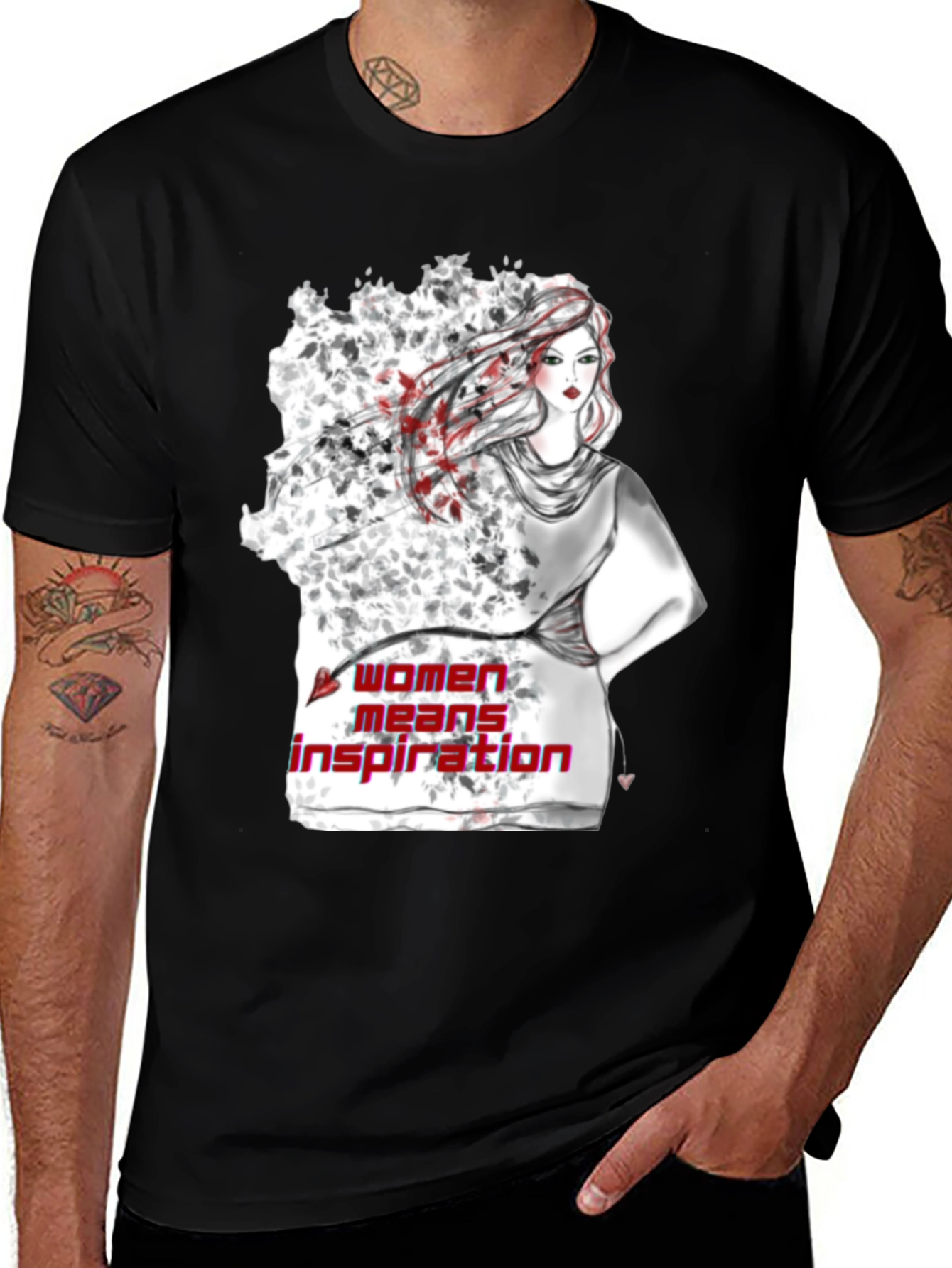 Variant 24 of Women Means Inspiration T-Shirt