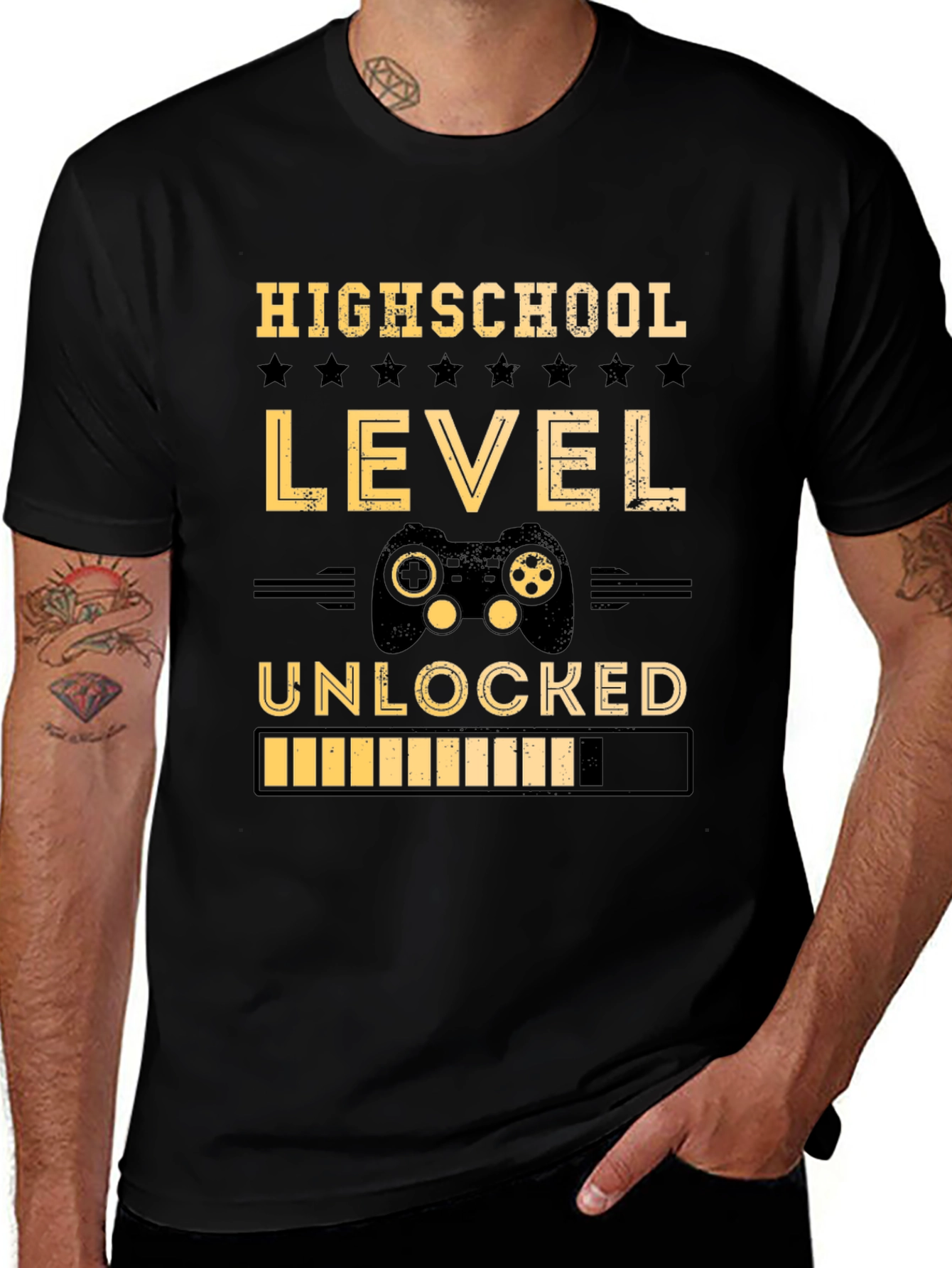 Variant 30 of Highschool Level Unlocked T-Shirt