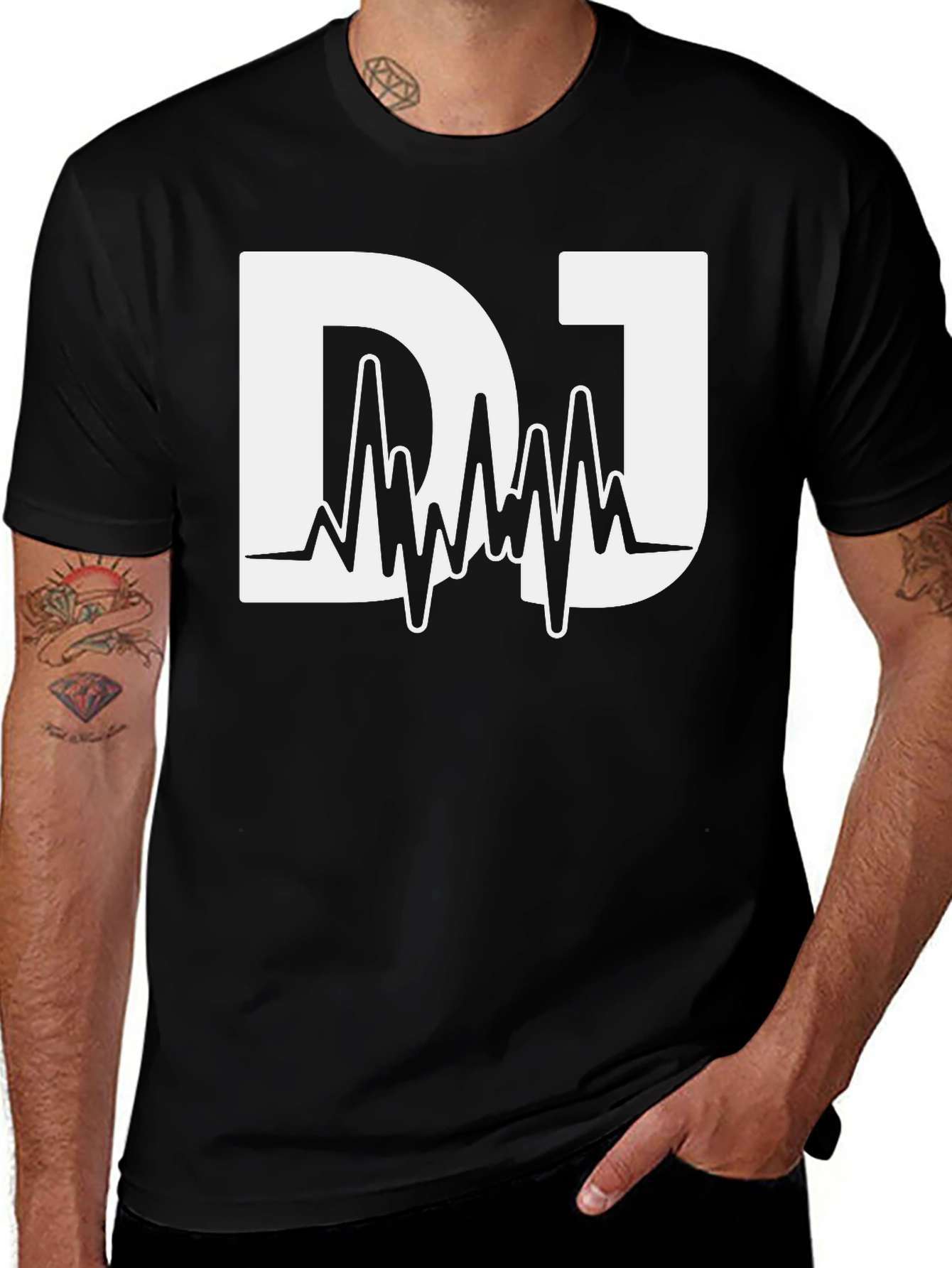Variant 22 of DJ Graphic T-Shirt - Music Lover Tee