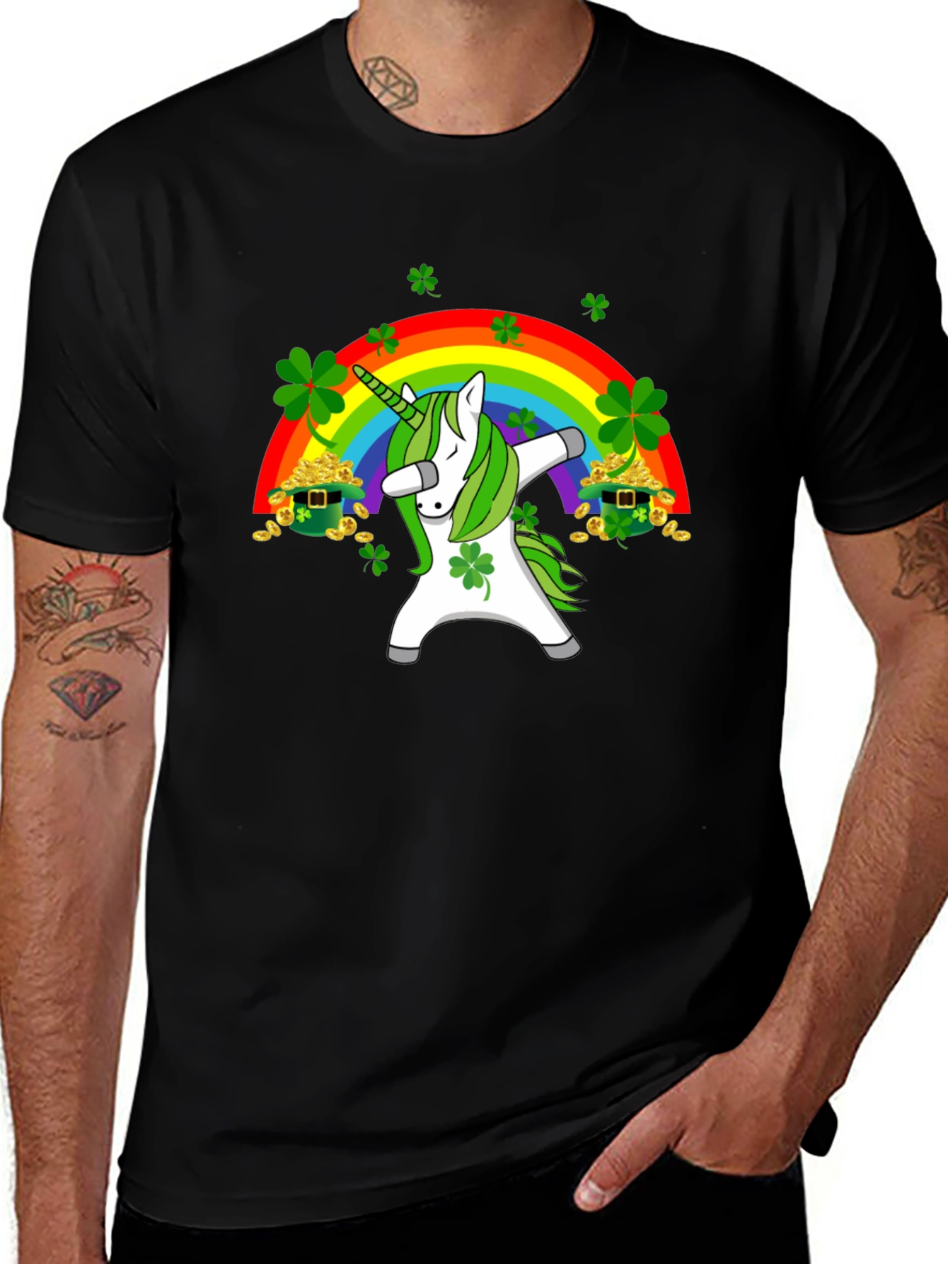 St. Patrick's Day Unicorn T-Shirt