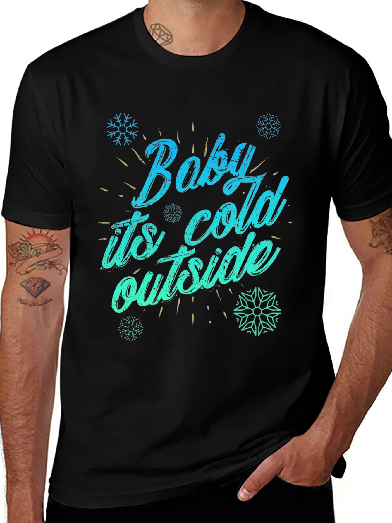 Variant 13 of Baby It's Cold Outside Graphic Tee