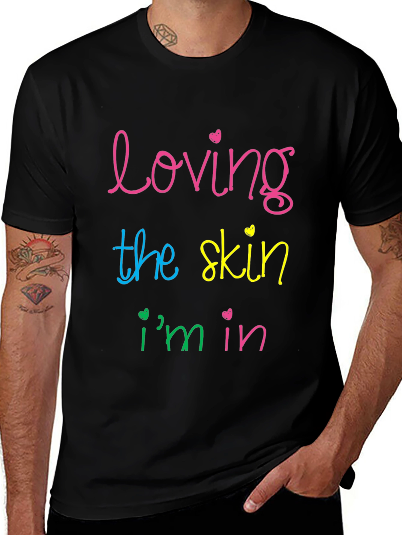 Variant 15 of Loving the Skin I'm In T-Shirt