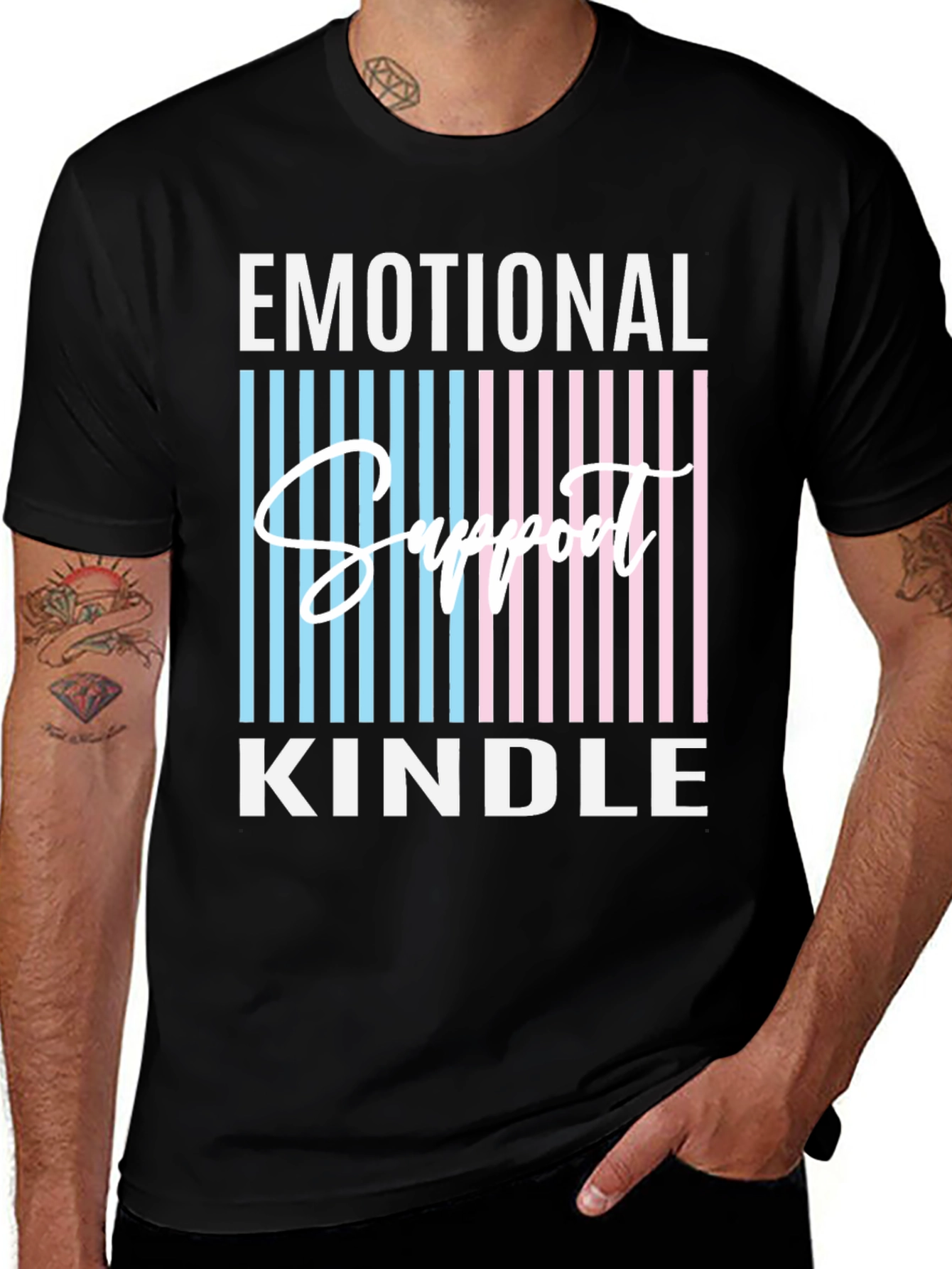Emotional Support Kindle T-Shirt