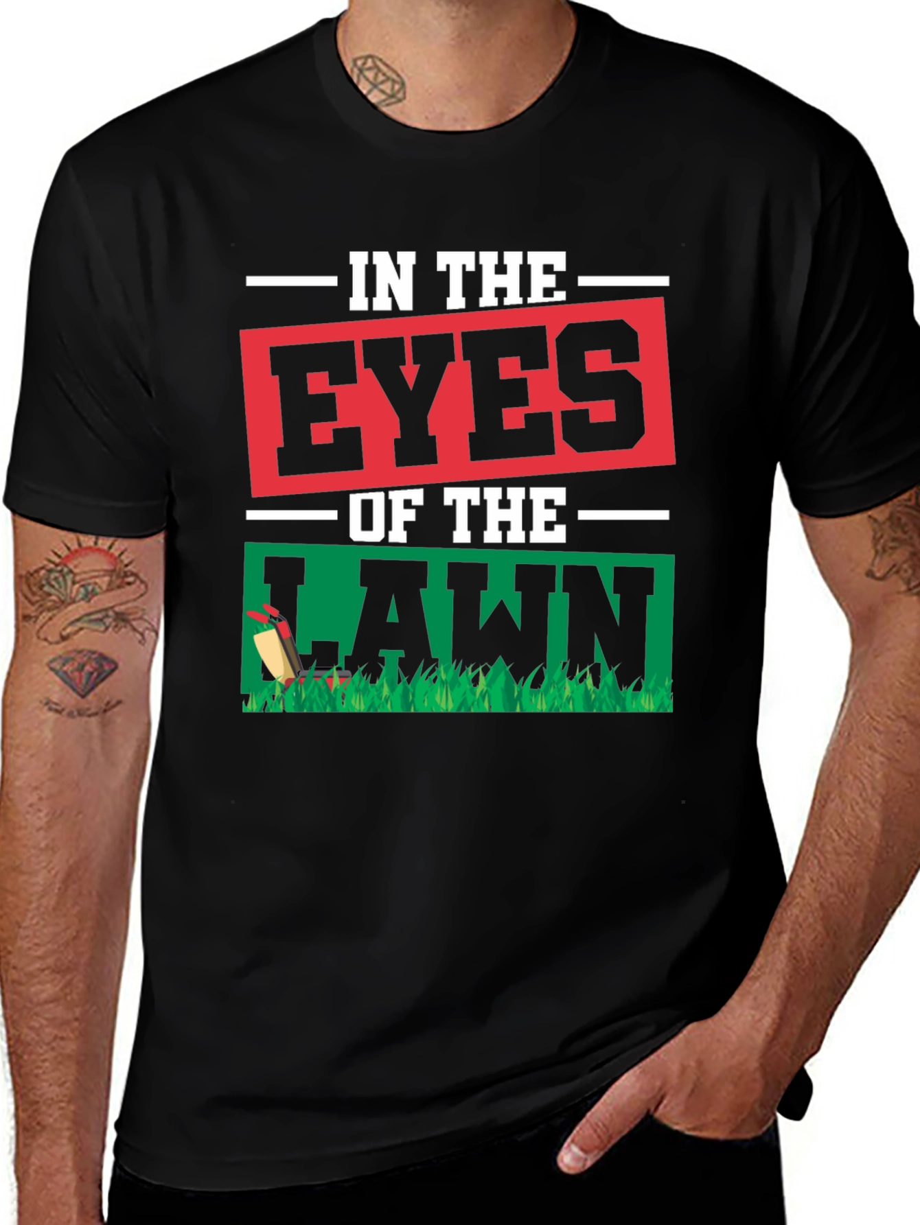Variant 26 of In the Eyes of the Lawn Graphic Tee