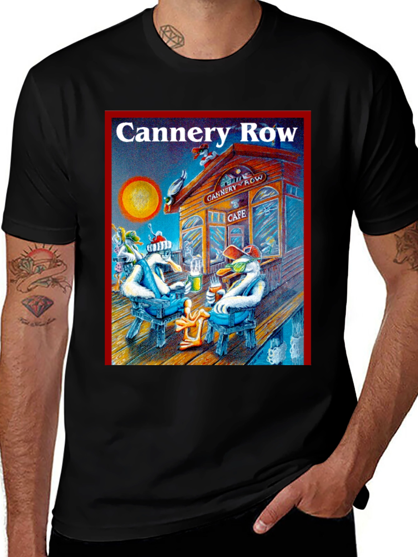 Canner Row Cafe Duck T-Shirt