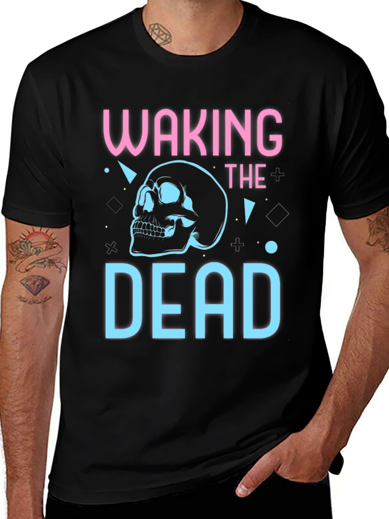 Variant 20 of Waking the Dead Black T-Shirt