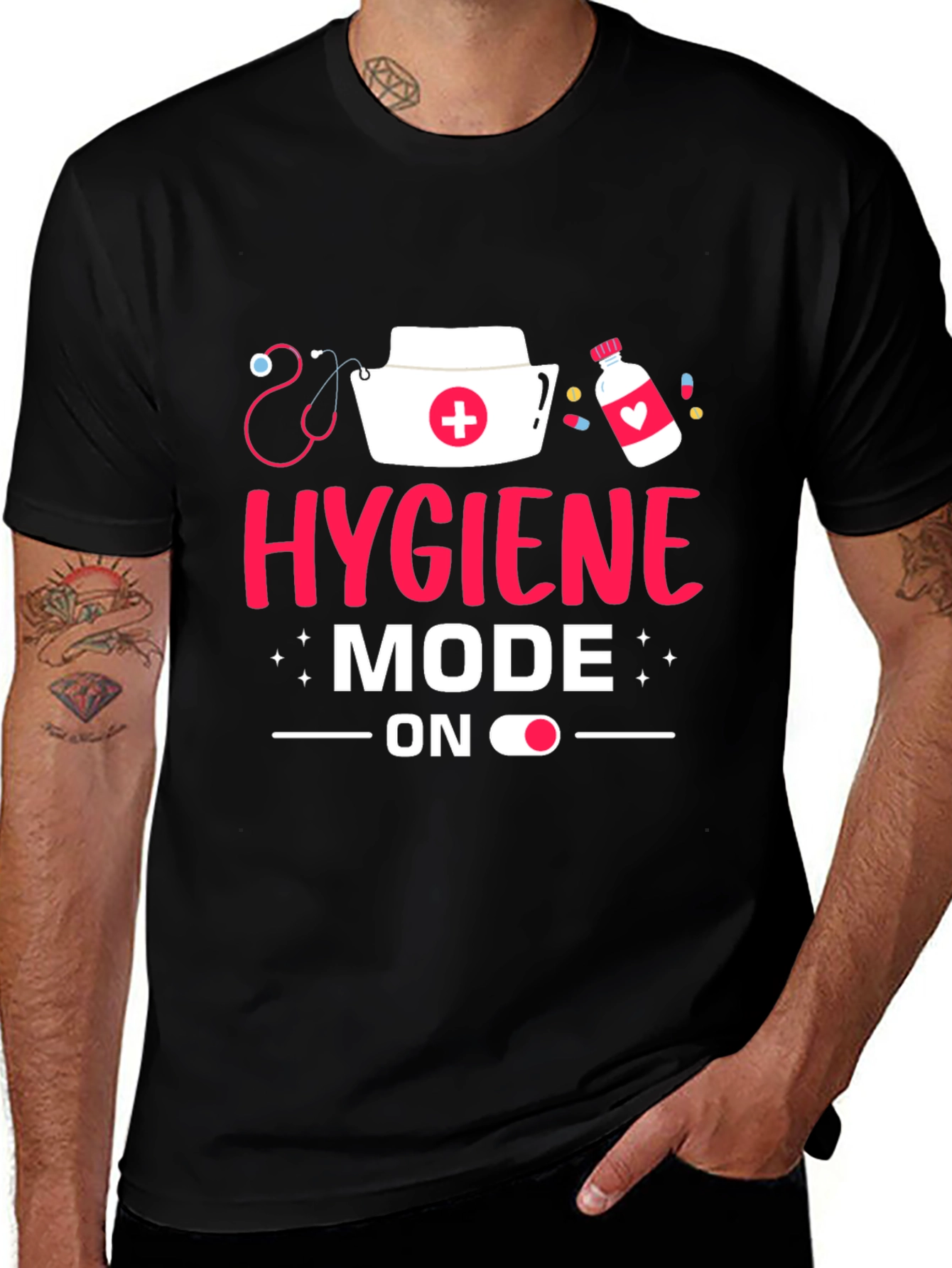 Hygiene Mode On Graphic Tee