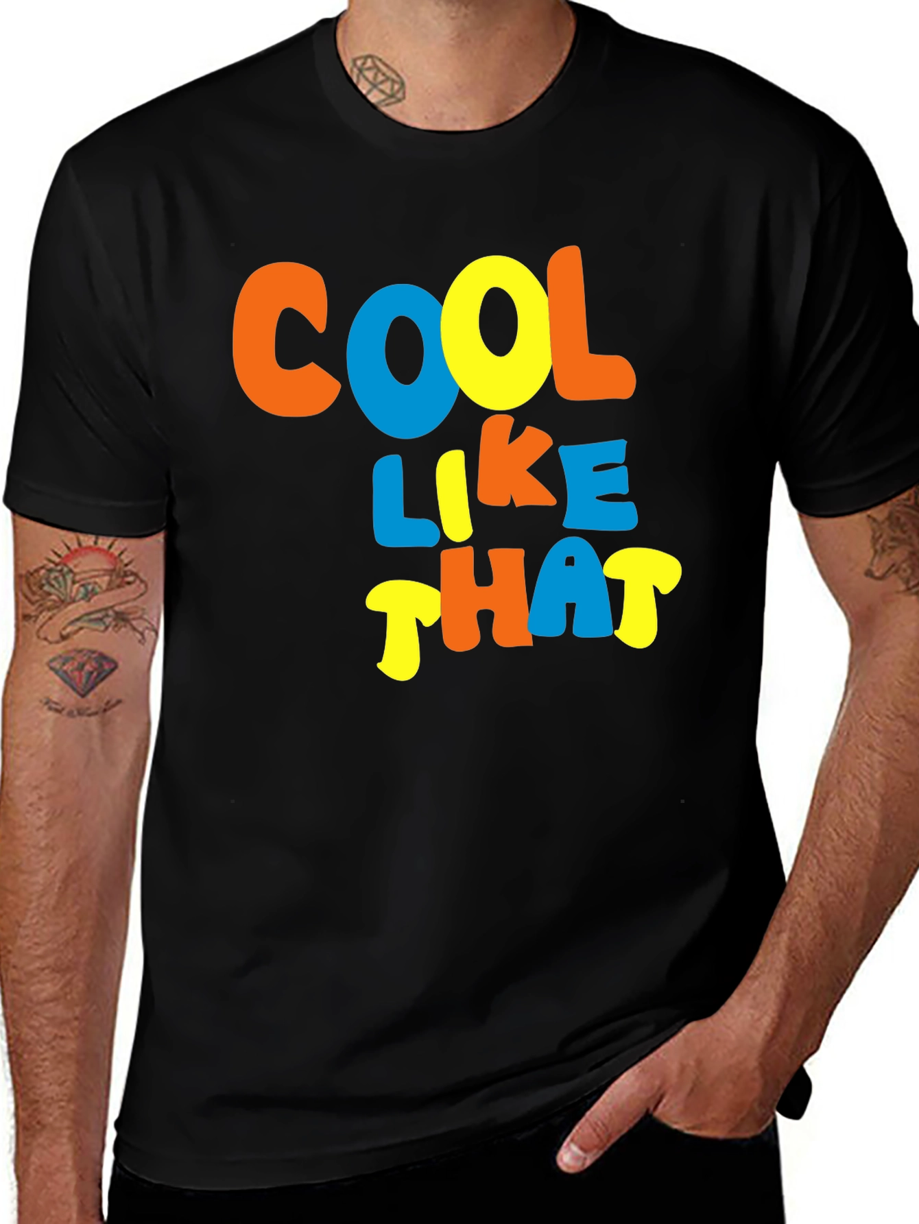 Variant 2 of Cool Like That Graphic T-Shirt - Bold Statement Tee