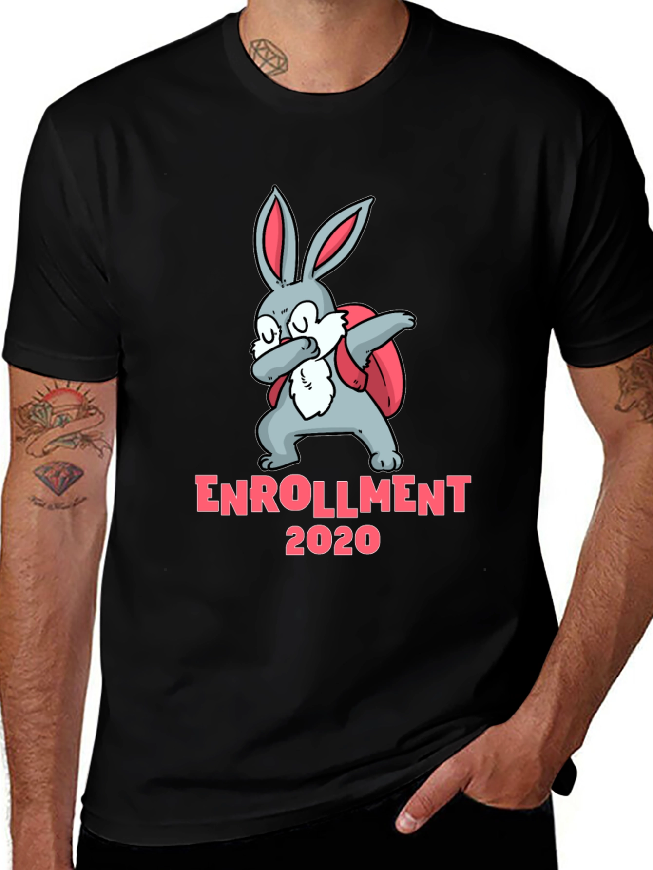 Variant 28 of Enrollment 2020 Rabbit Dab T-Shirt