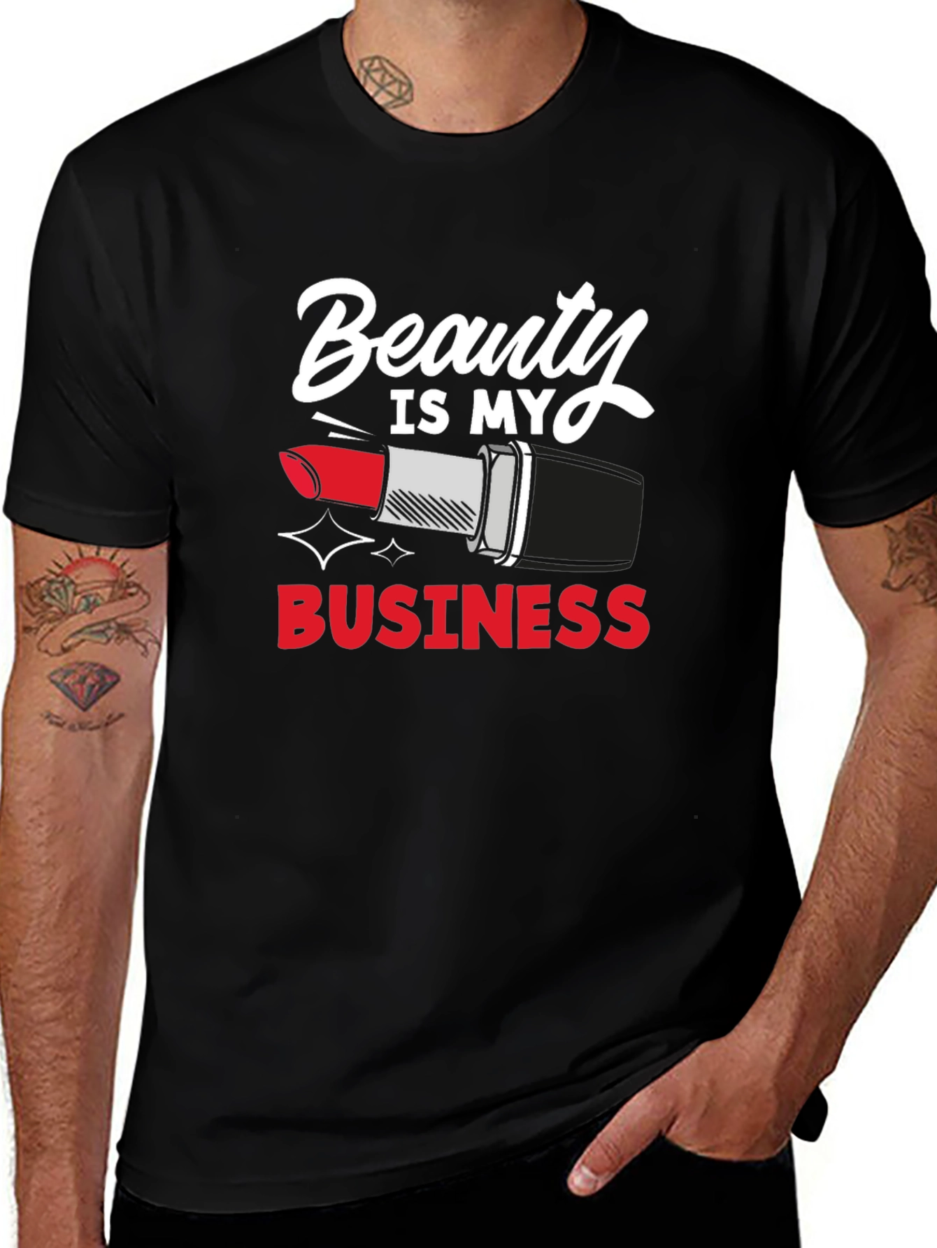 Variant 8 of Beauty Is My Business Graphic Tee