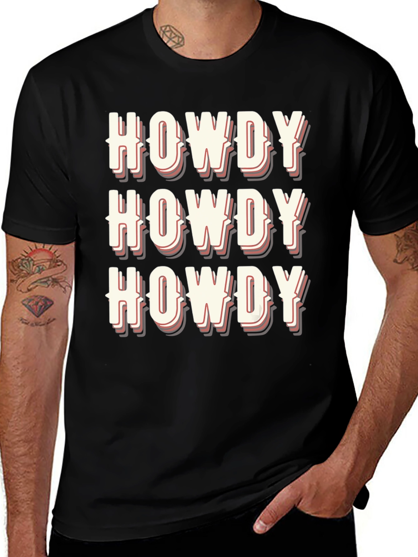 Howdy Graphic Tee - Western Style