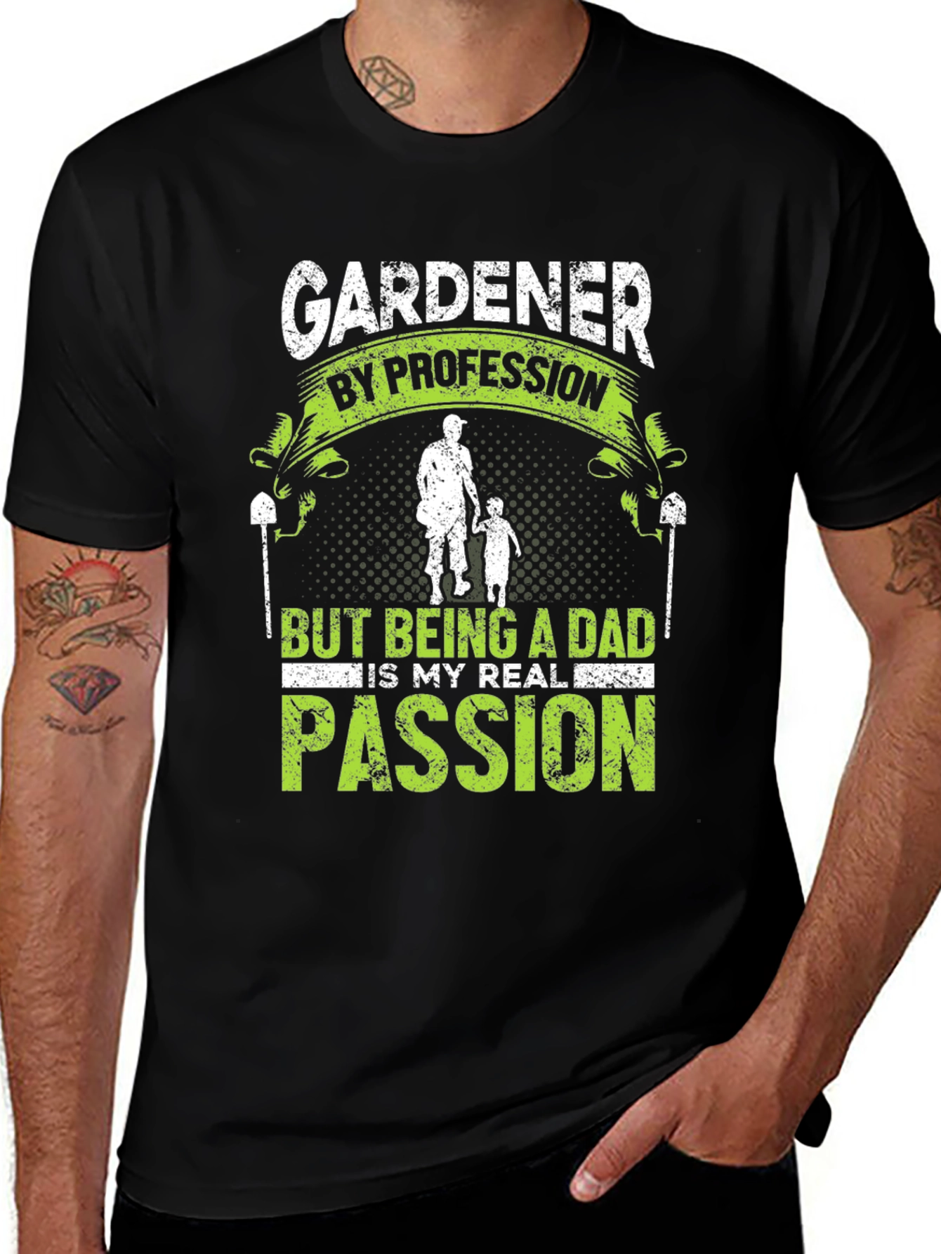 Variant 6 of Gardener Dad T-Shirt - Profession & Passion