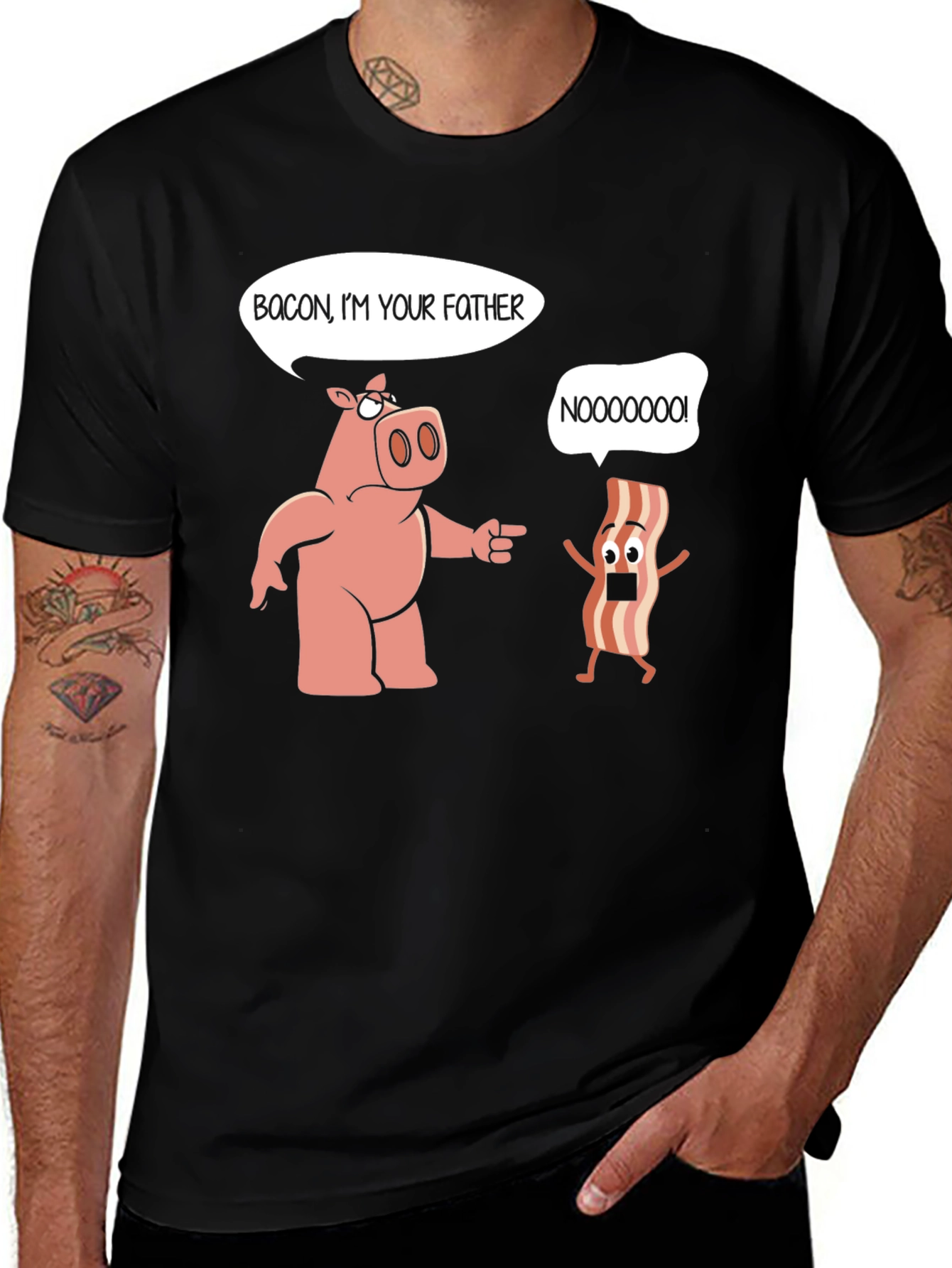 Variant 18 of Bacon I'm Your Father Graphic Tee
