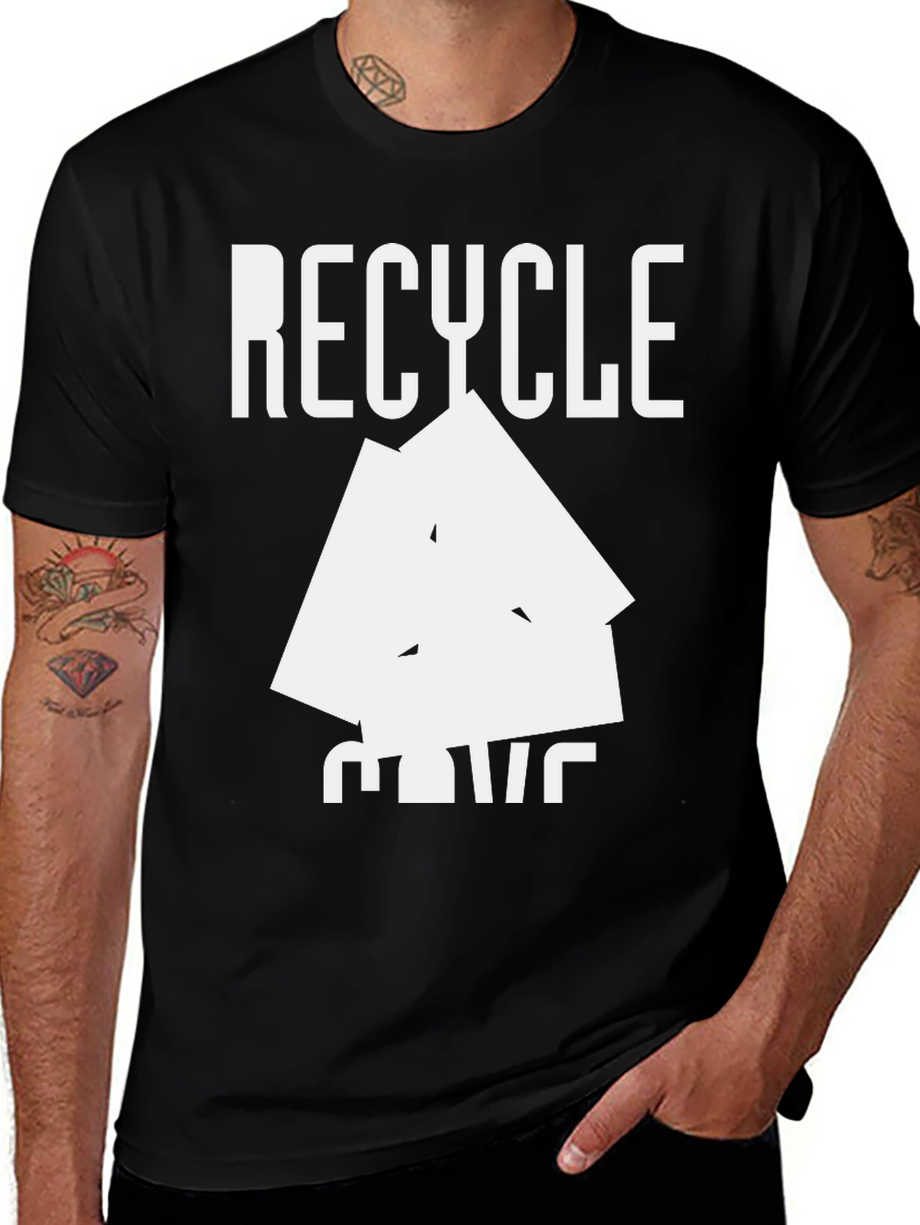 Variant 9 of Recycle T-Shirt: Eco-Friendly Graphic Tee