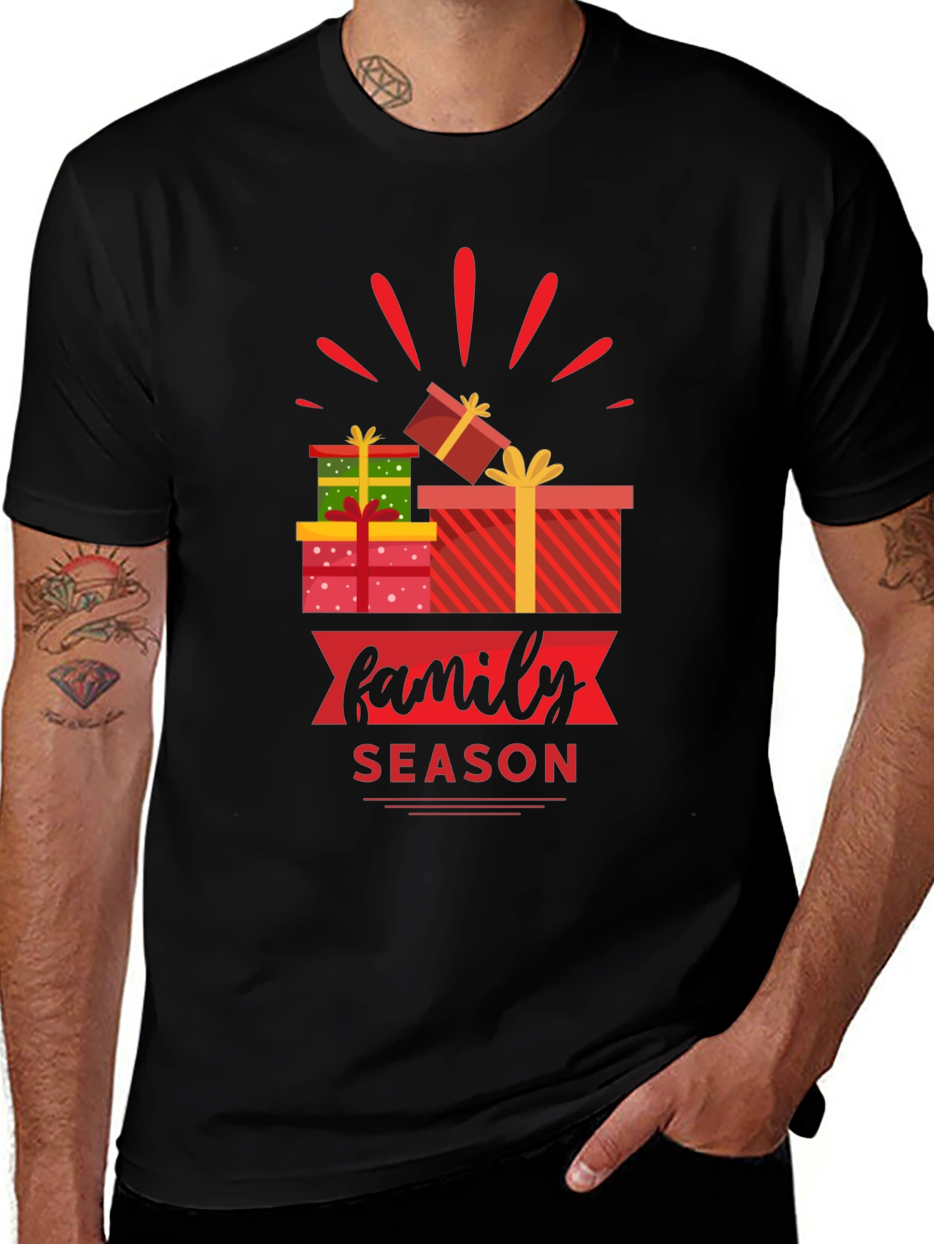Variant 20 of Family Season Holiday Gift T-Shirt