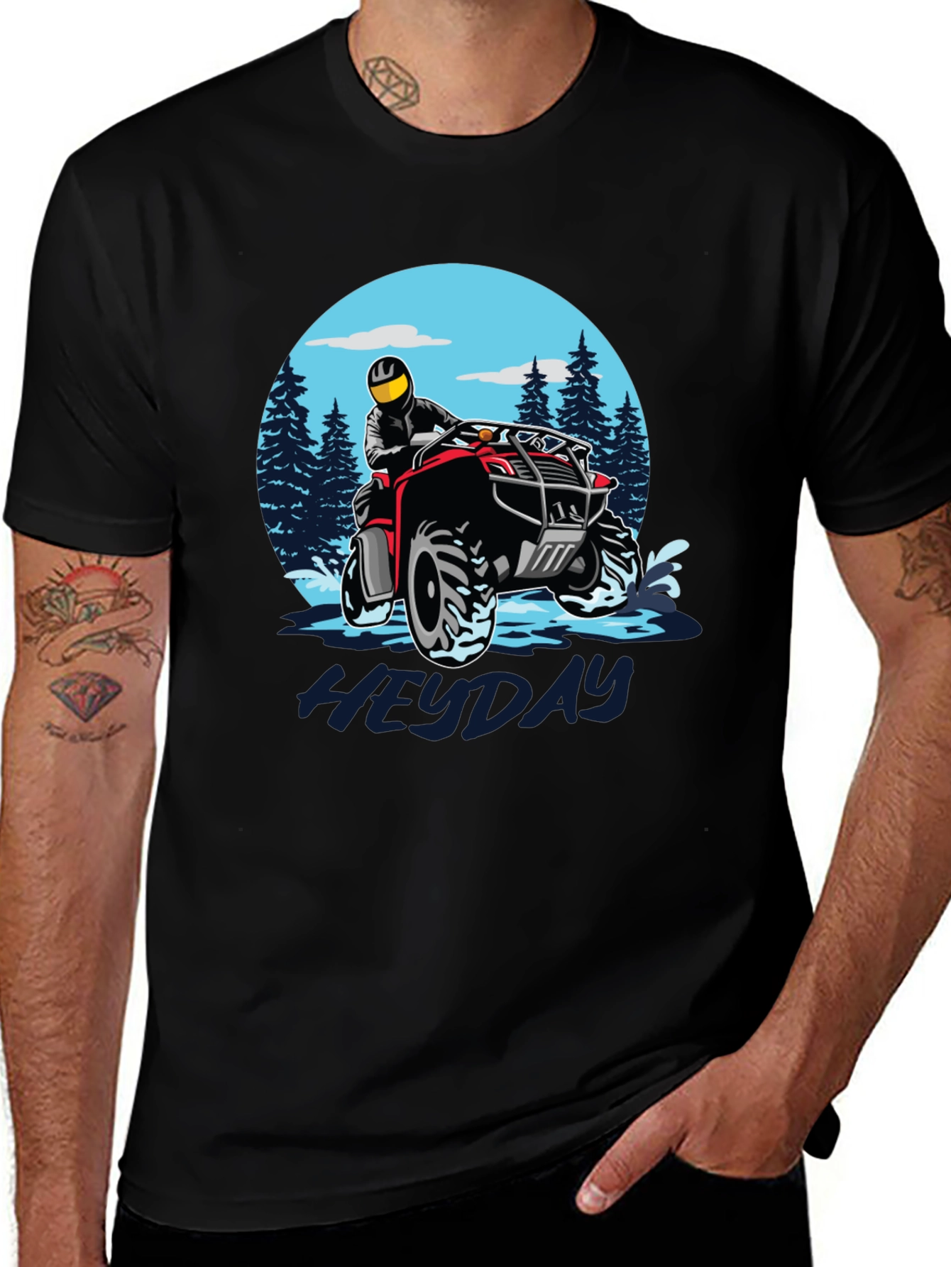 Heyday ATV Adventure T-Shirt - Black