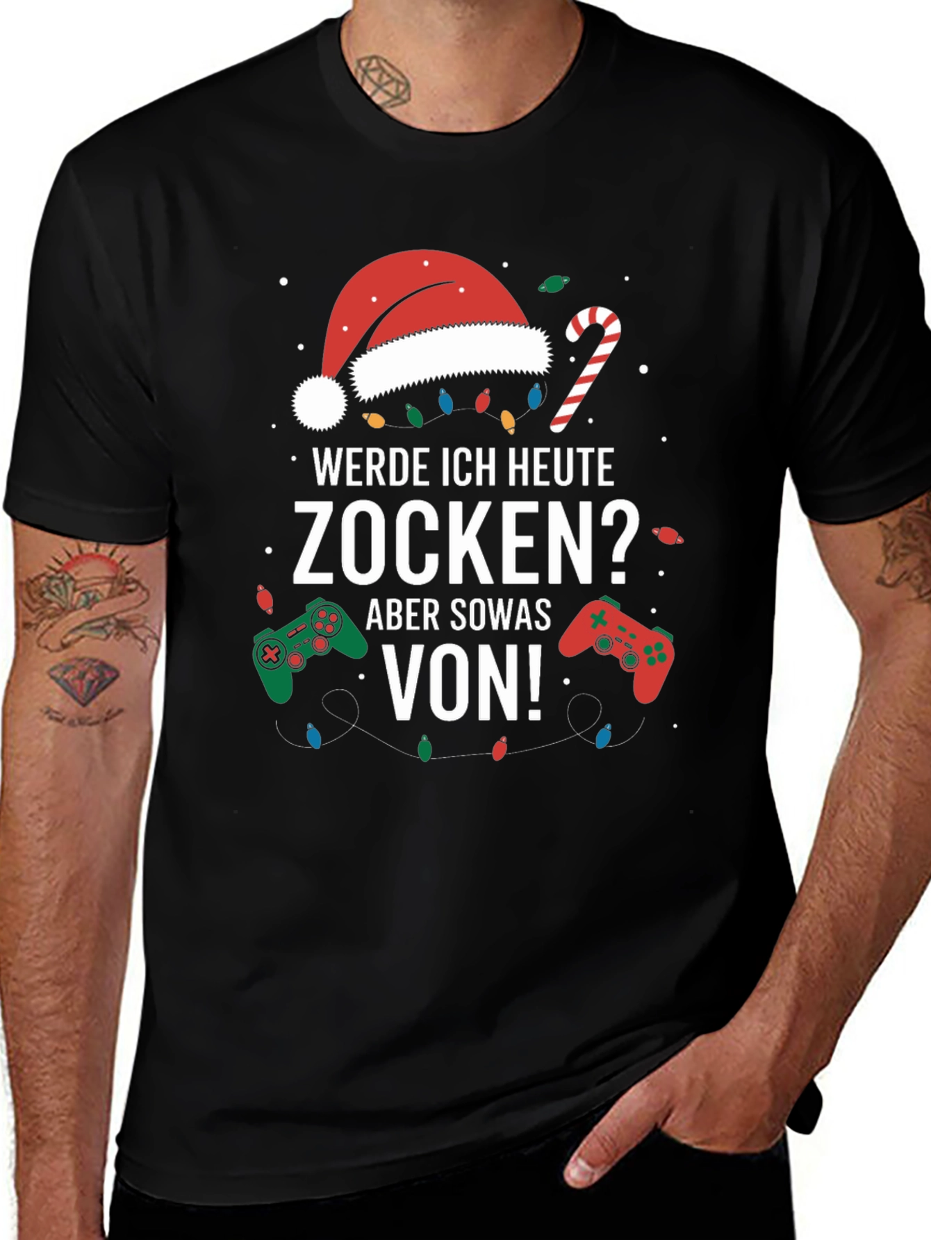 Gamer Christmas T-Shirt - Werde Ich Heute Zocken?