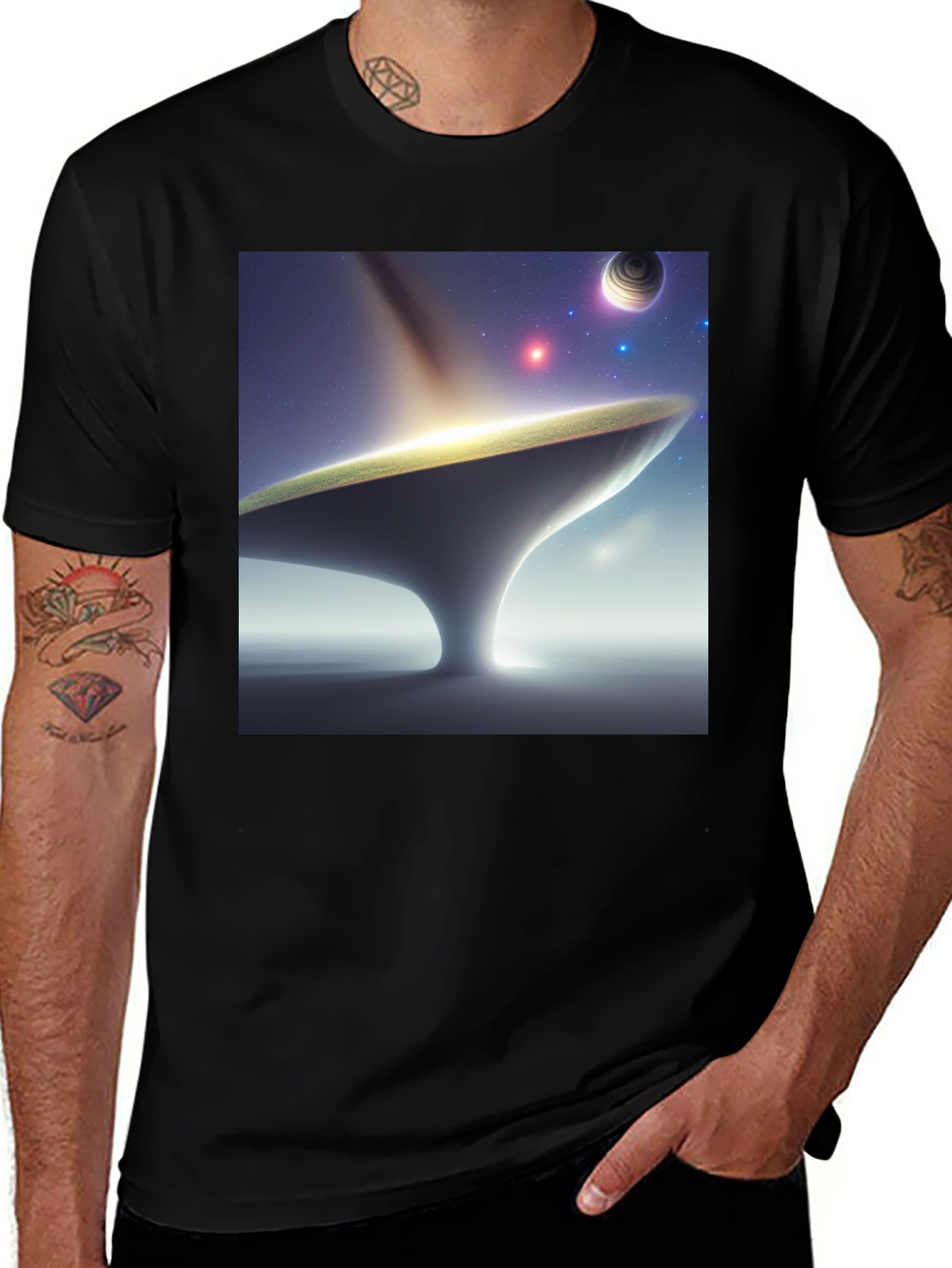 Variant 3 of Sci-Fi Universe Tee