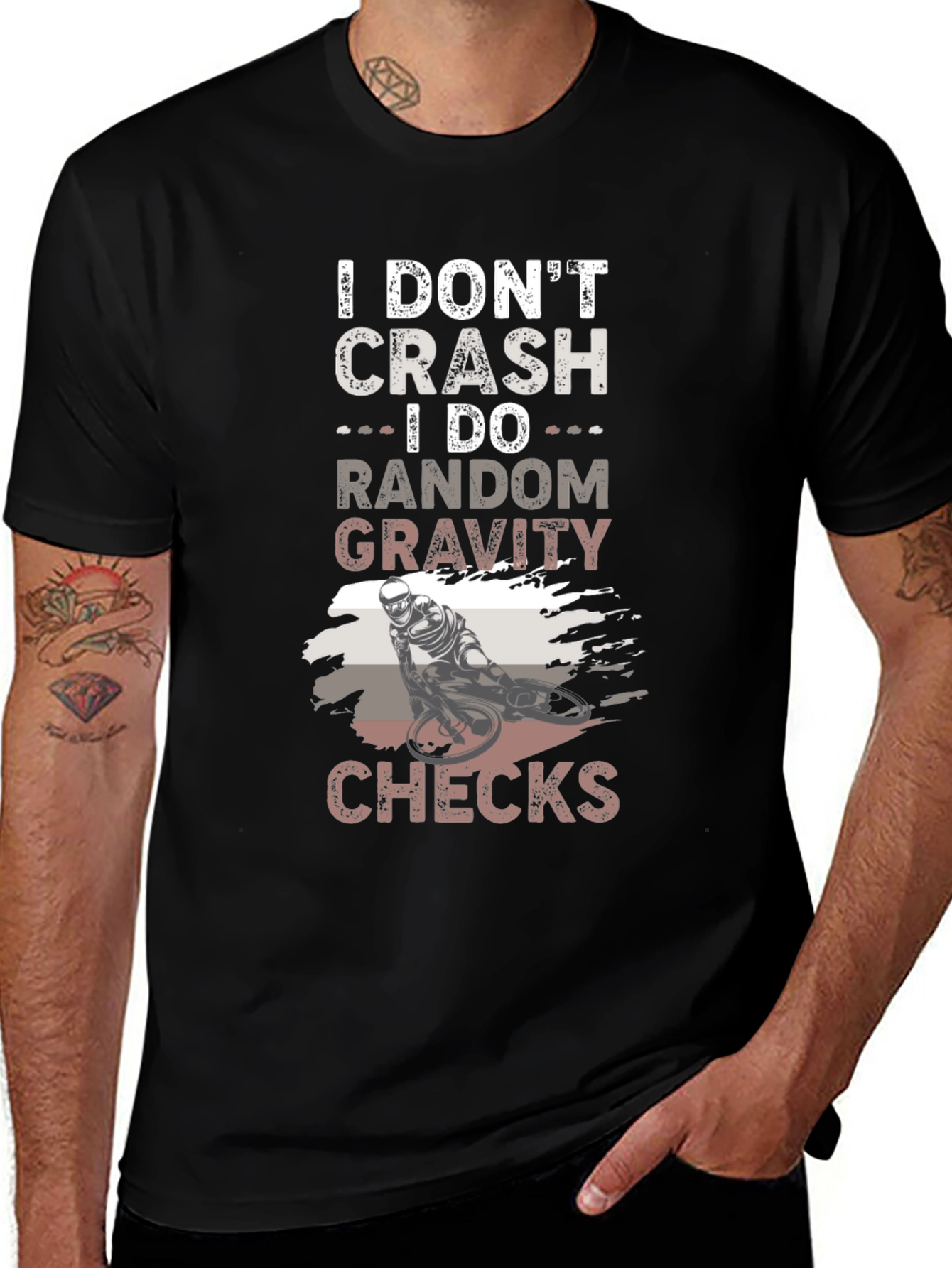 Variant 28 of Funny Gravity Checks T-Shirt