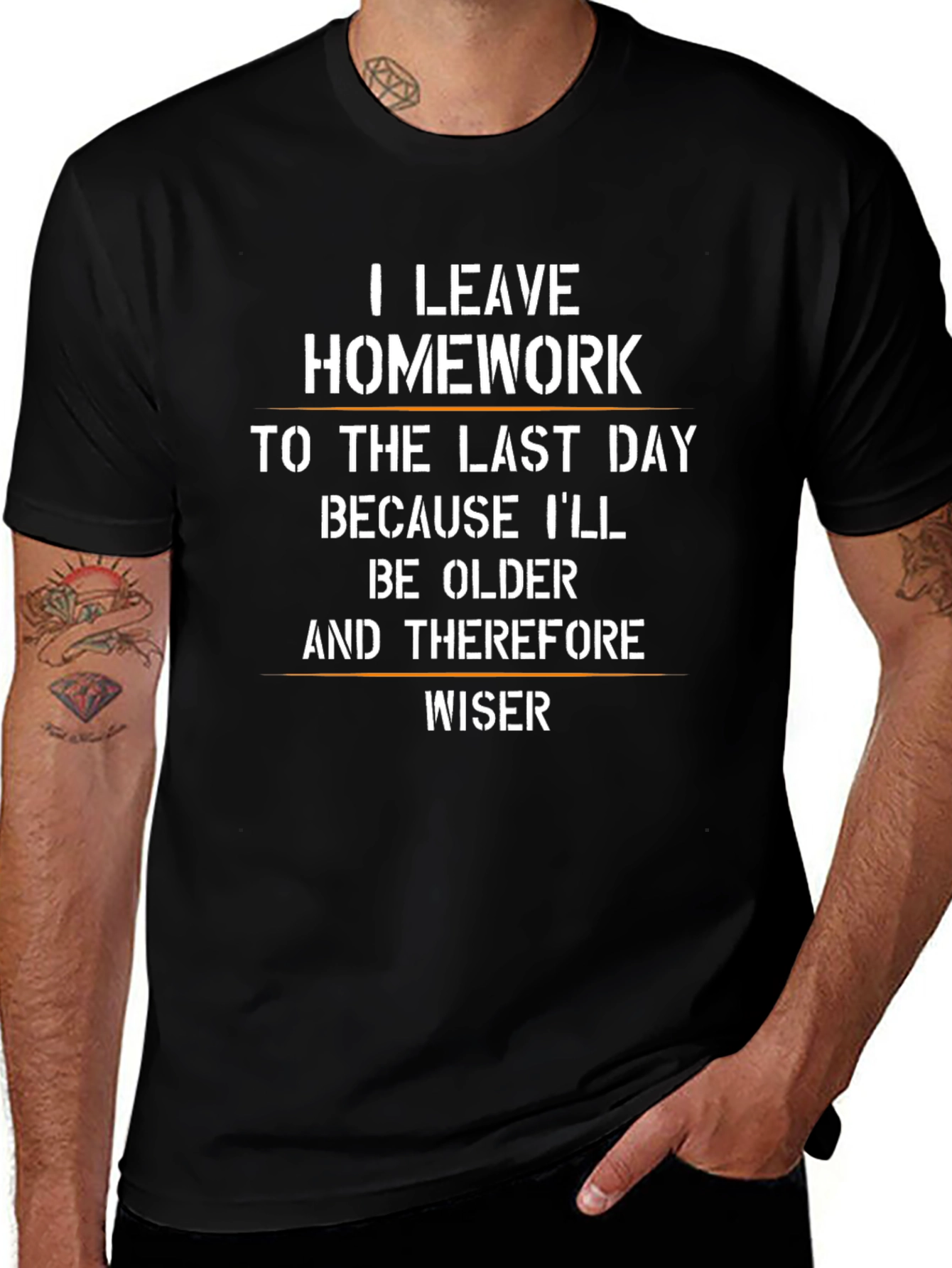 Variant 29 of Funny Homework Procrastination T-Shirt