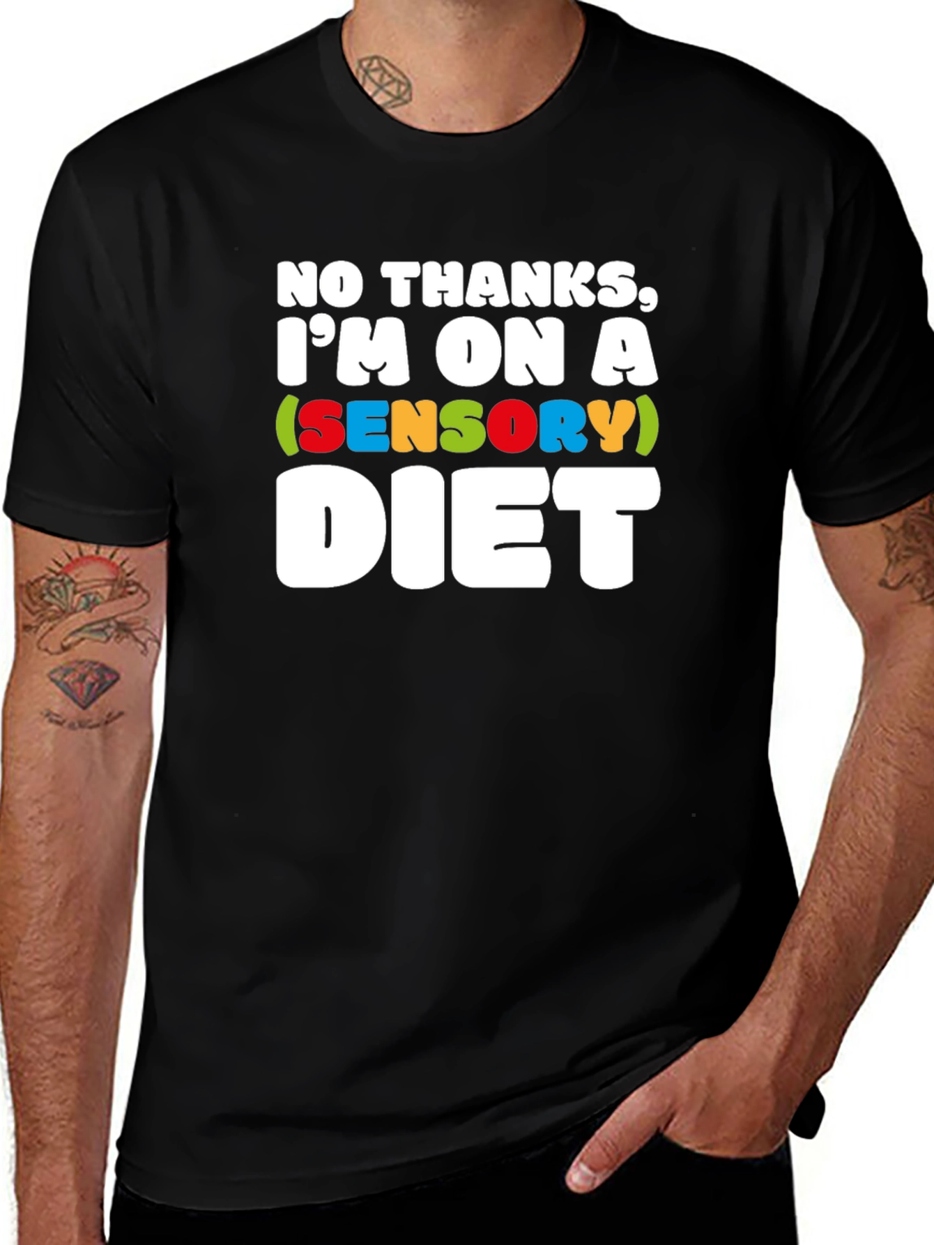 Variant 20 of Sensory Diet T-Shirt - Comfortable Cotton Tee