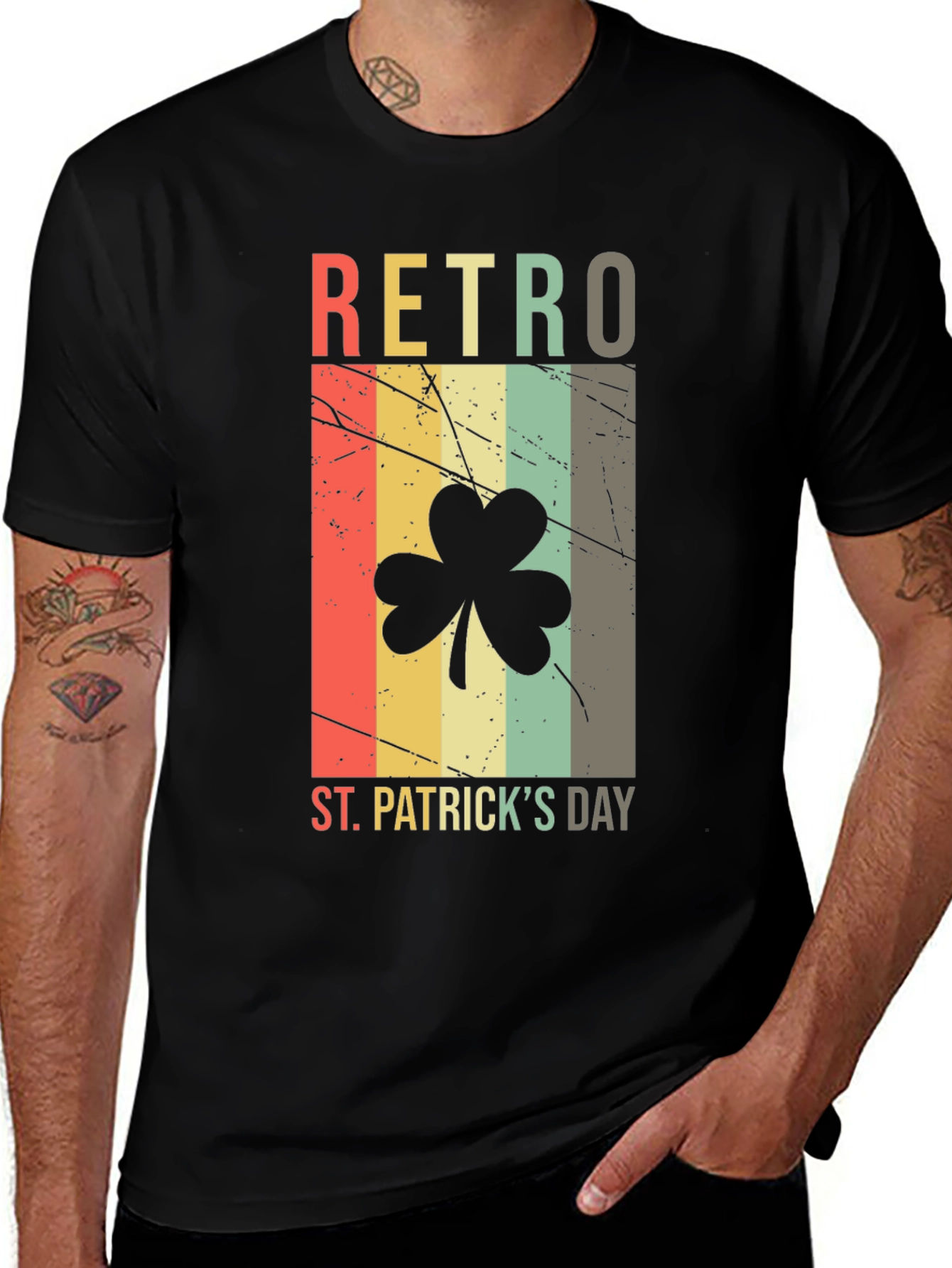 Variant 22 of Retro St. Patrick's Day Graphic T-Shirt