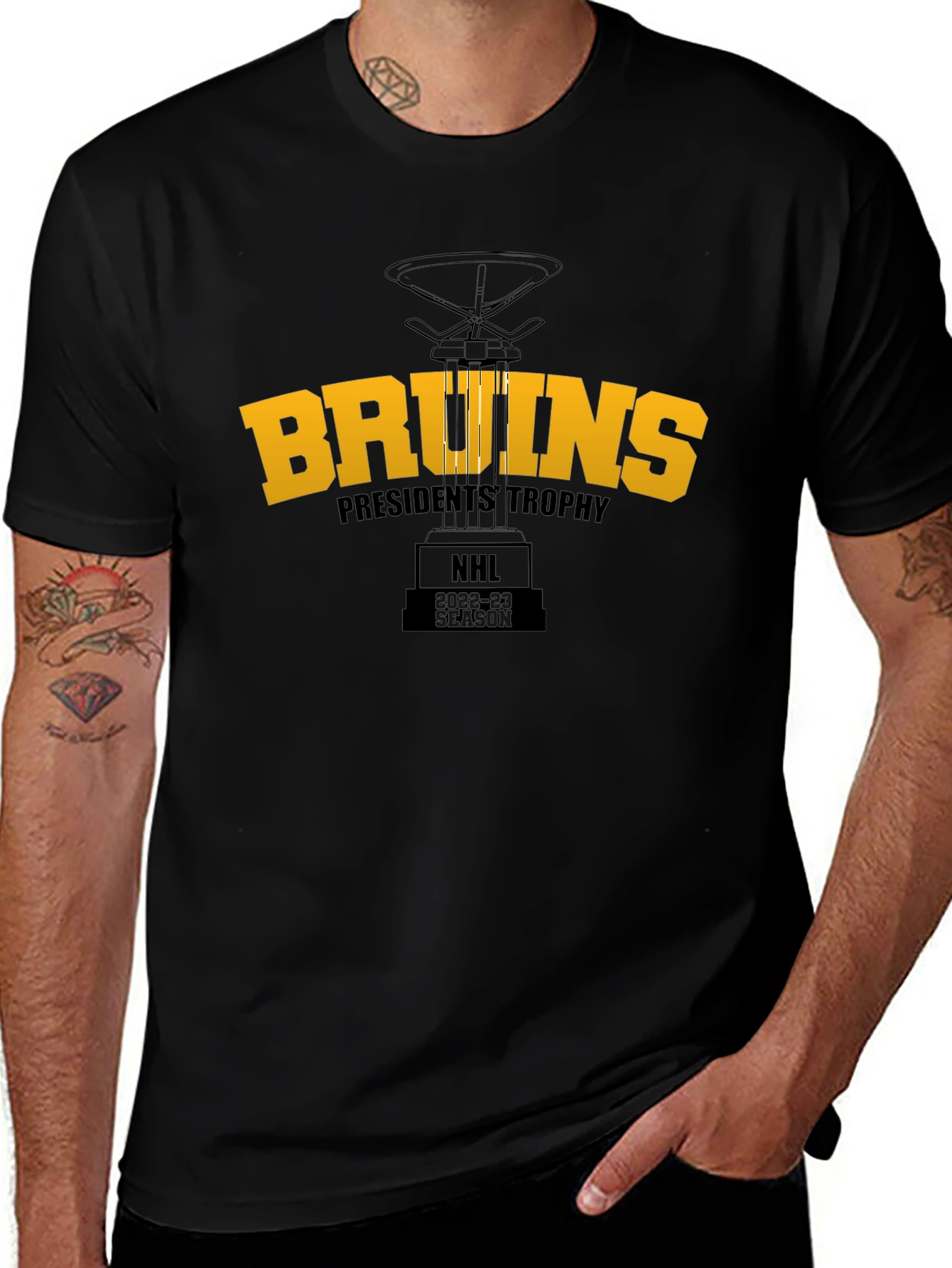 Bruins President's Trophy T-Shirt - NHL 2022-23 Season