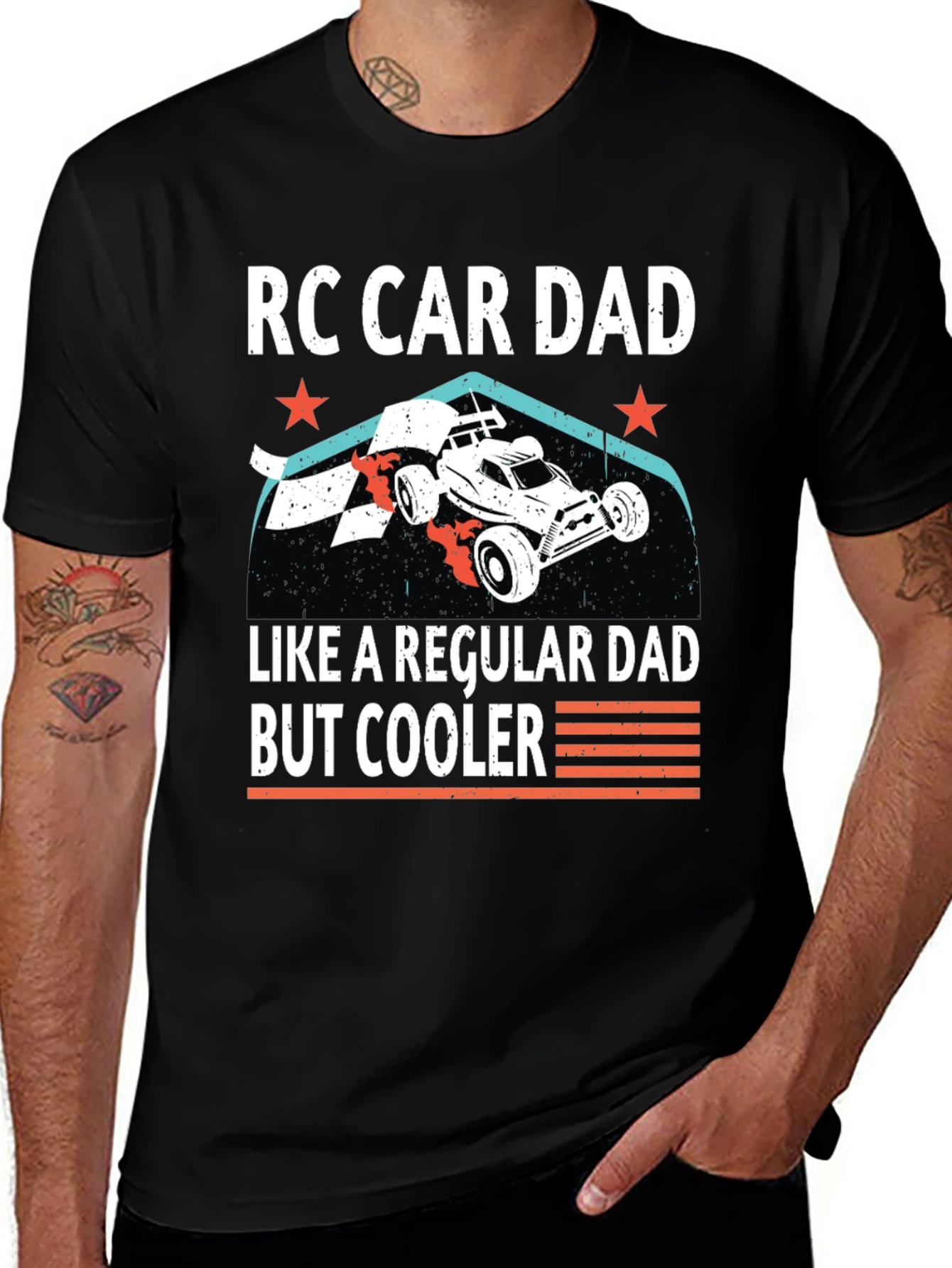 Variant 4 of RC Car Dad T-Shirt: Cool Father's Day Gift