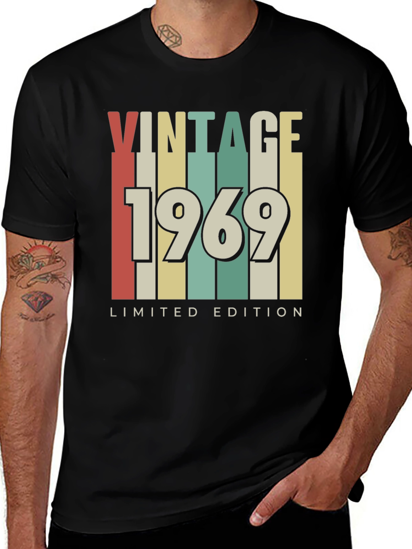 Variant 17 of Vintage 1969 Limited Edition T-Shirt