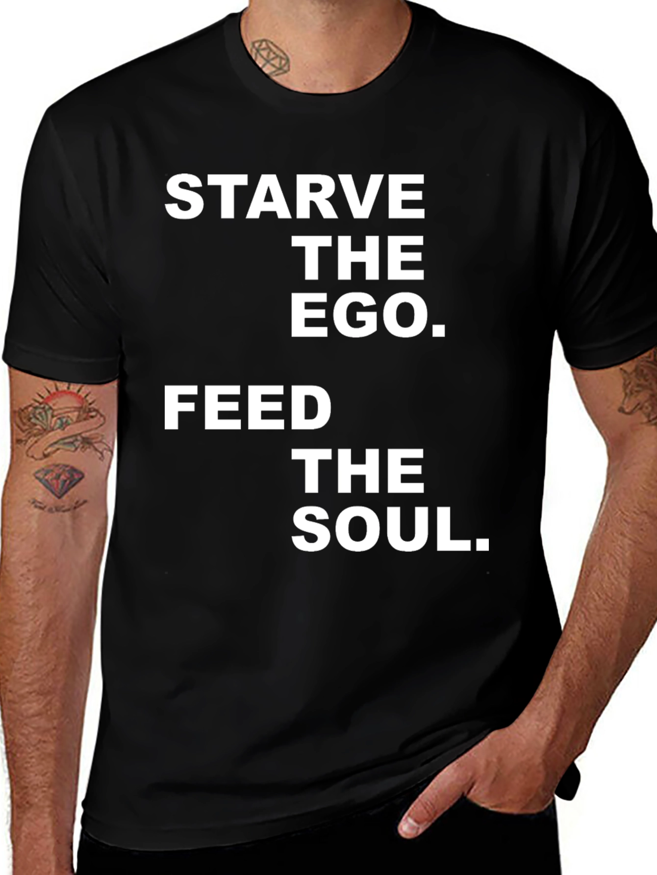 Starve The Ego, Feed The Soul Graphic Tee