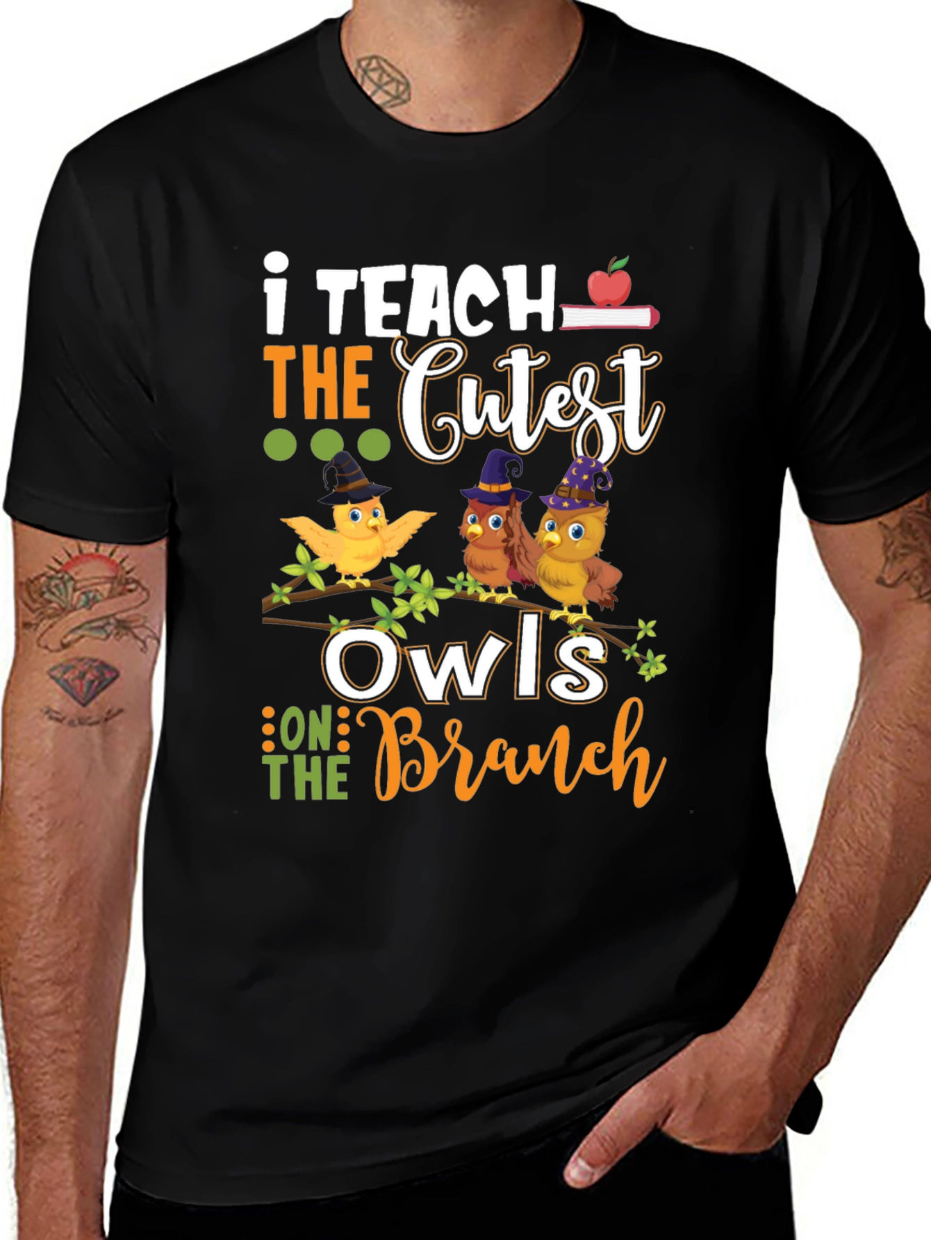 I Teach The Cutest Owls On The Branch T-Shirt