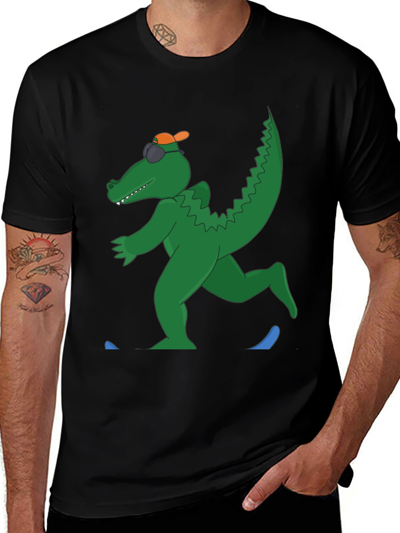 Variant 11 of Cool Gator Graphic Tee