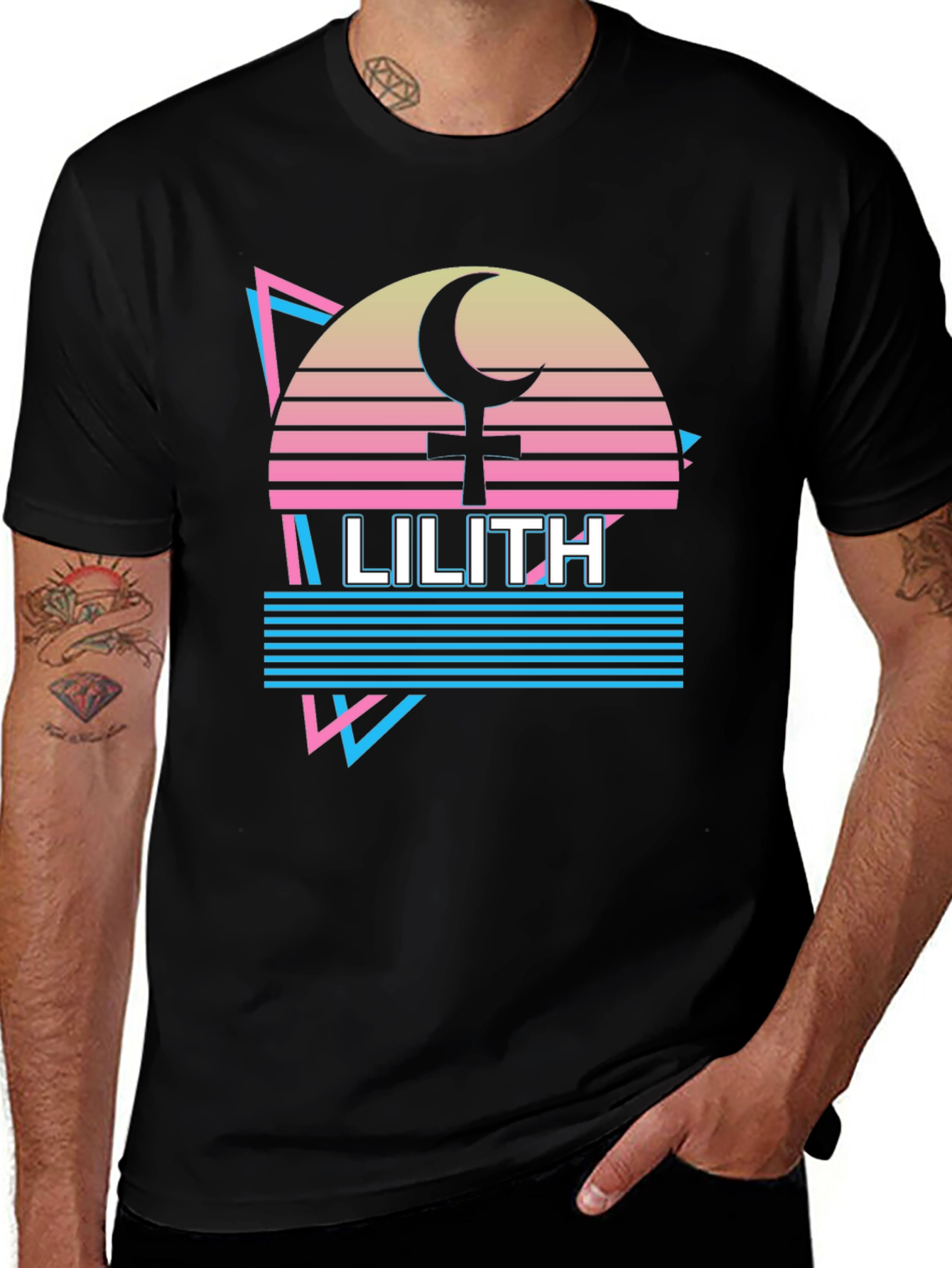 Lilith Retro Vaporwave T-Shirt