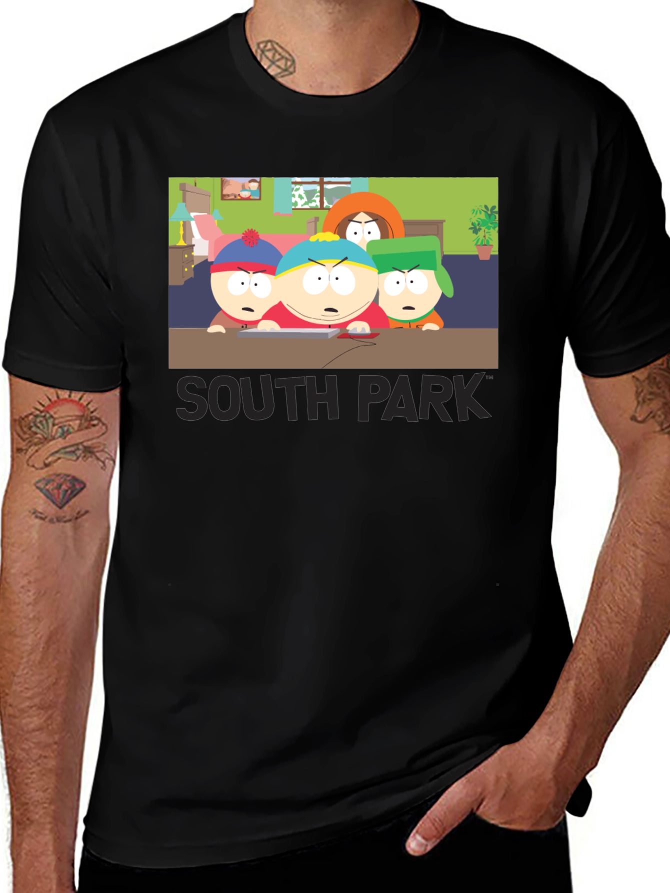 South Park Crew Black T-Shirt
