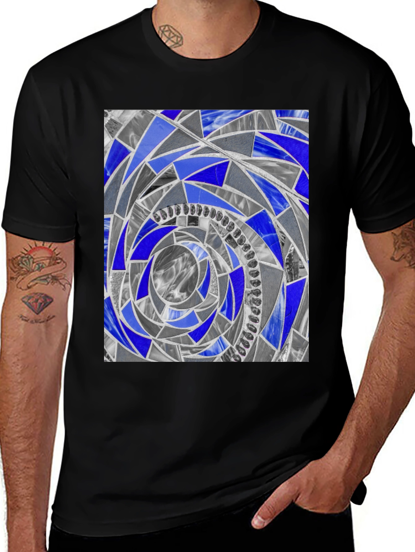 Geometric Mosaic T-Shirt