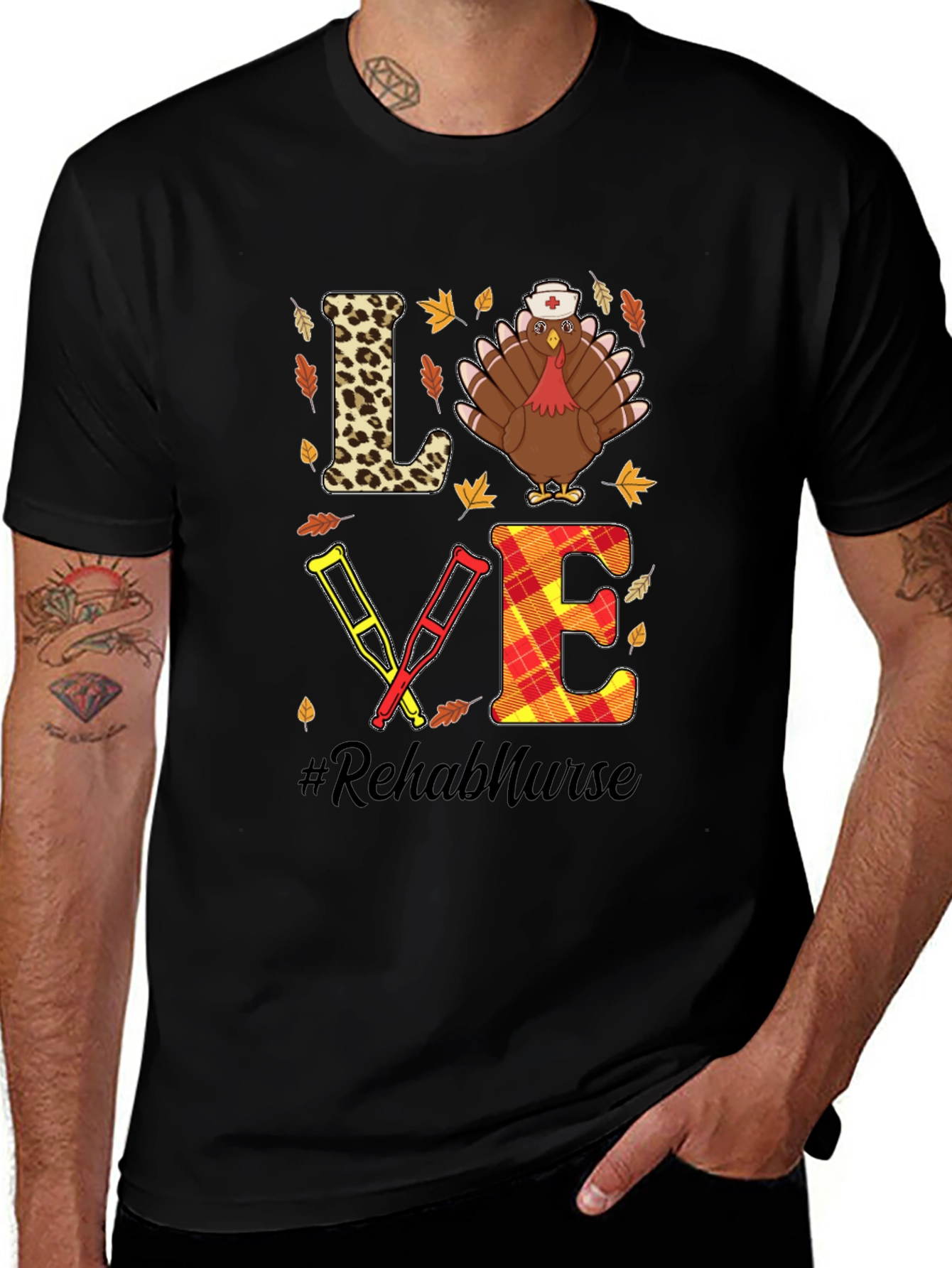 Rehab Nurse Thanksgiving T-Shirt