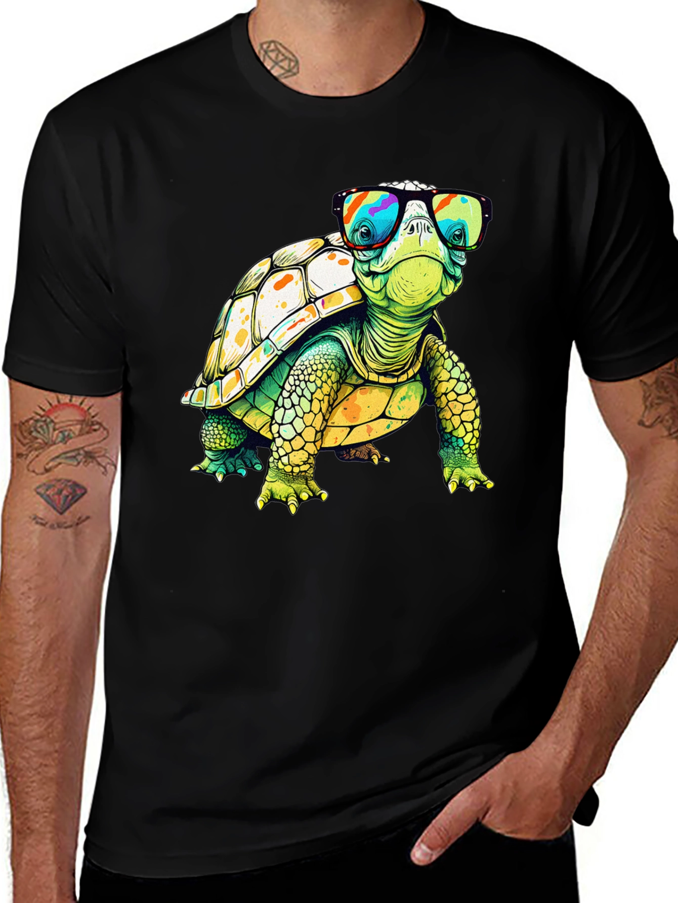Variant 29 of Cool Turtle Graphic Tee