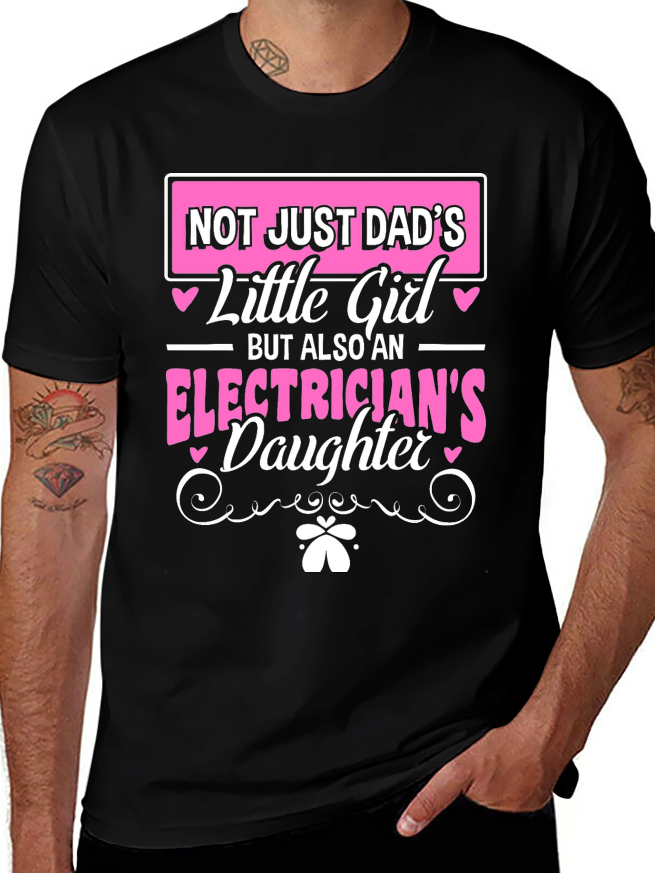 Variant 26 of Electrician's Daughter Graphic T-Shirt