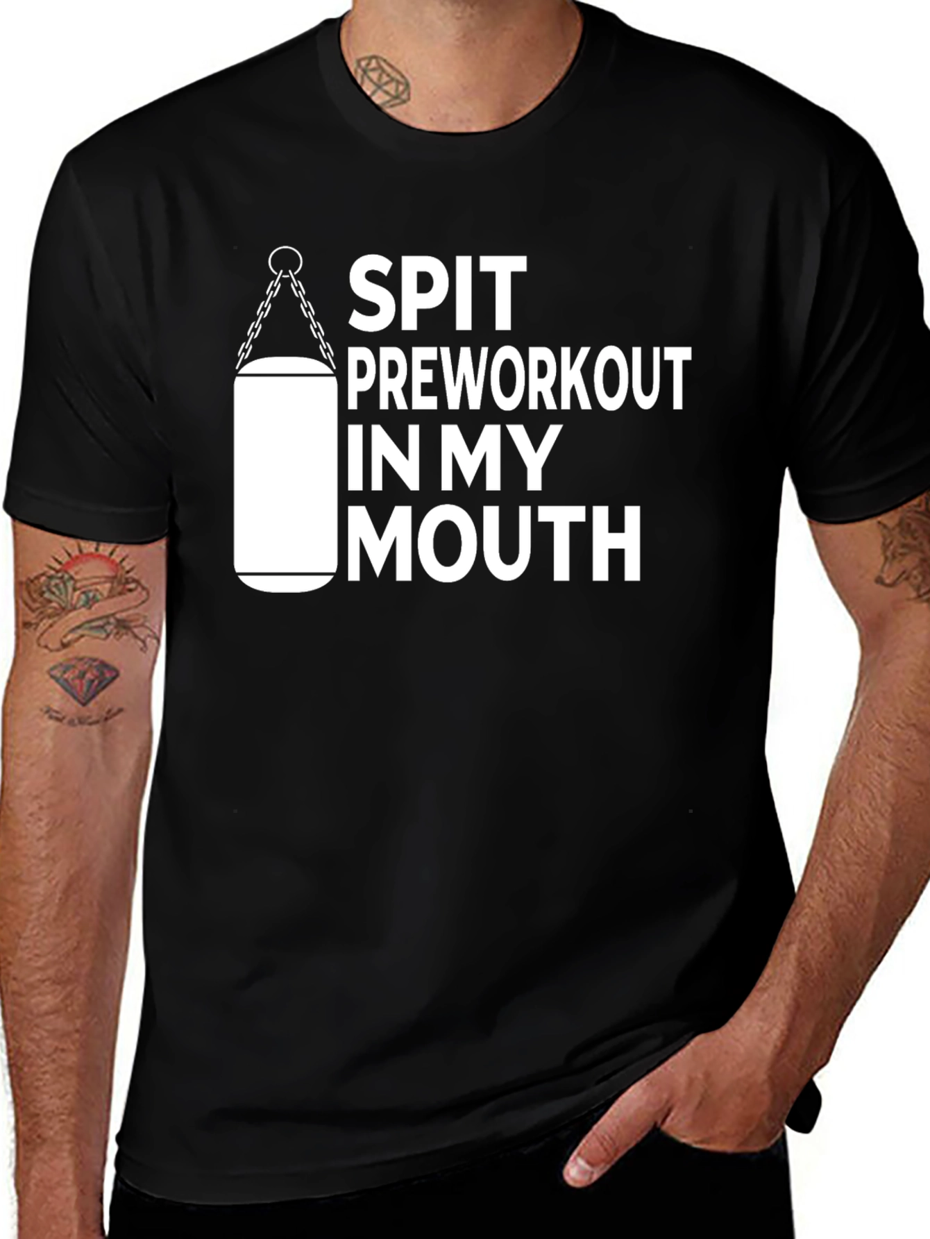 Variant 14 of Spit Preworkout in My Mouth T-Shirt