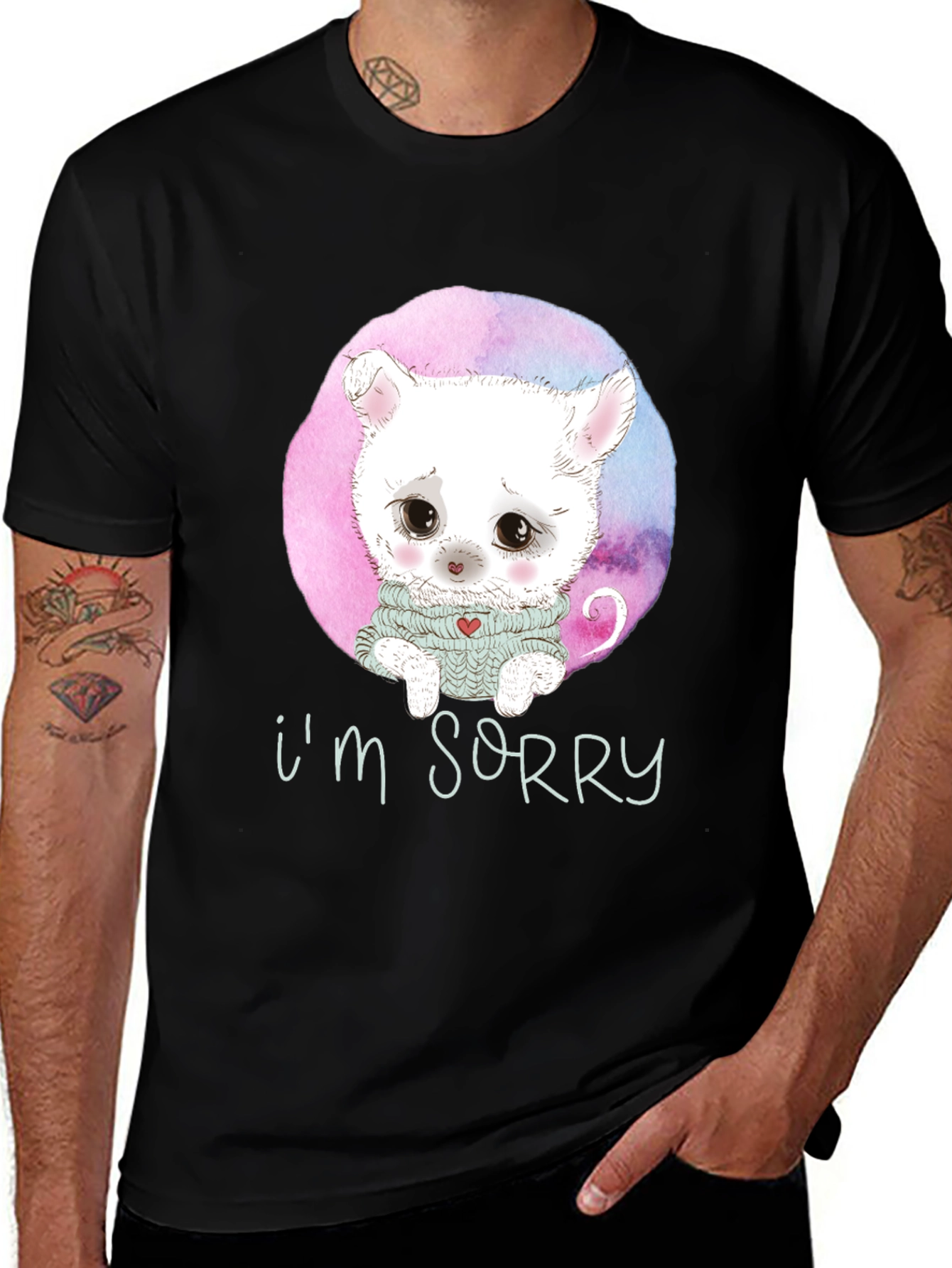 Variant 14 of I'm Sorry Kitten T-Shirt