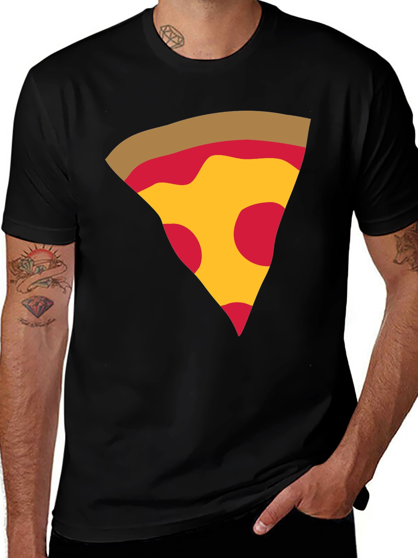 Variant 25 of Pizza Slice Graphic T-Shirt