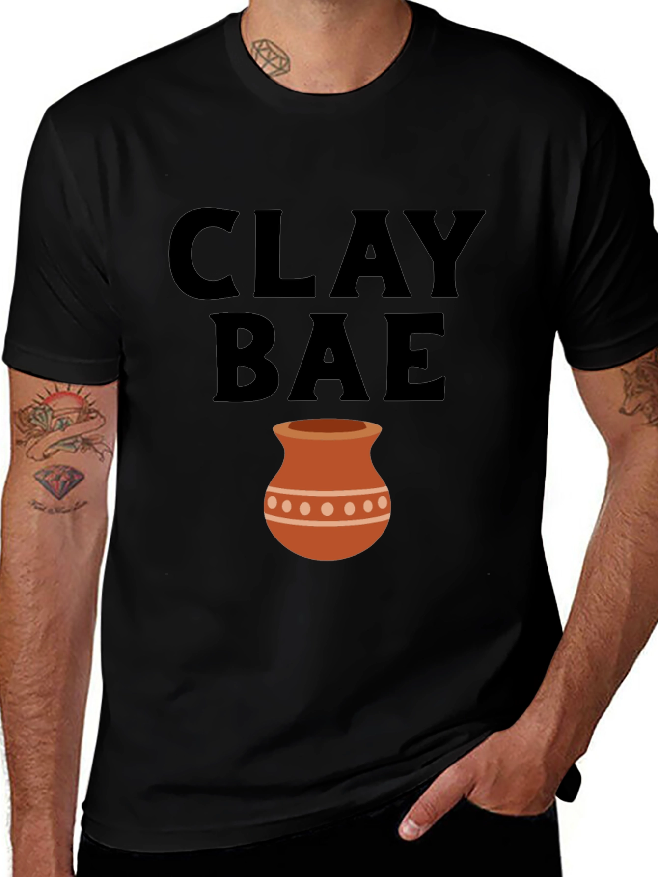 Variant 15 of Clay Bae Graphic T-Shirt - Pottery Lover Tee